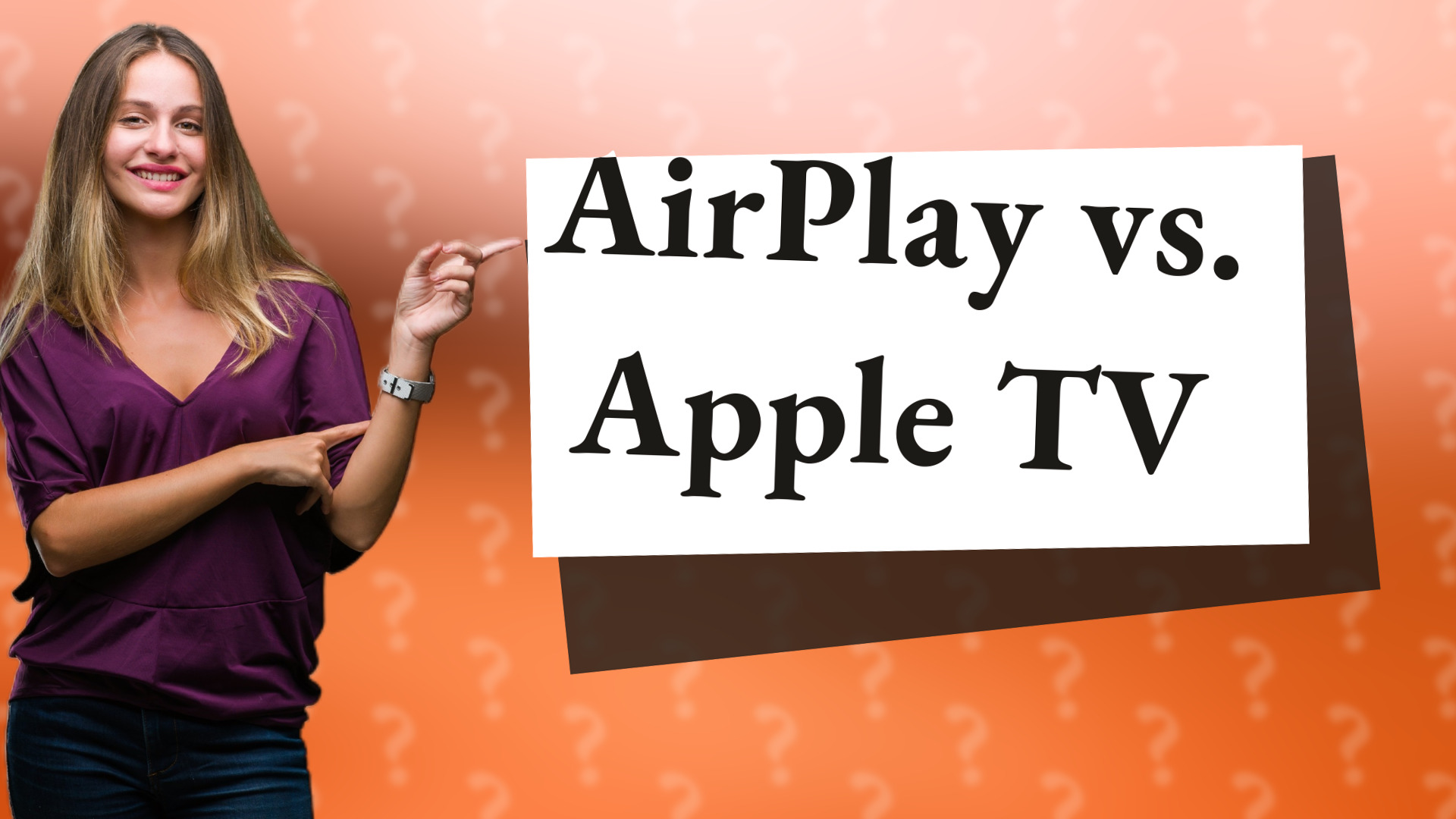 AirPlay vs. Apple TV
