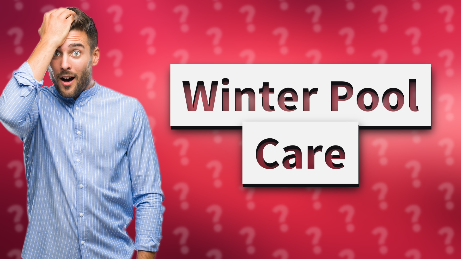 Winter Pool Care