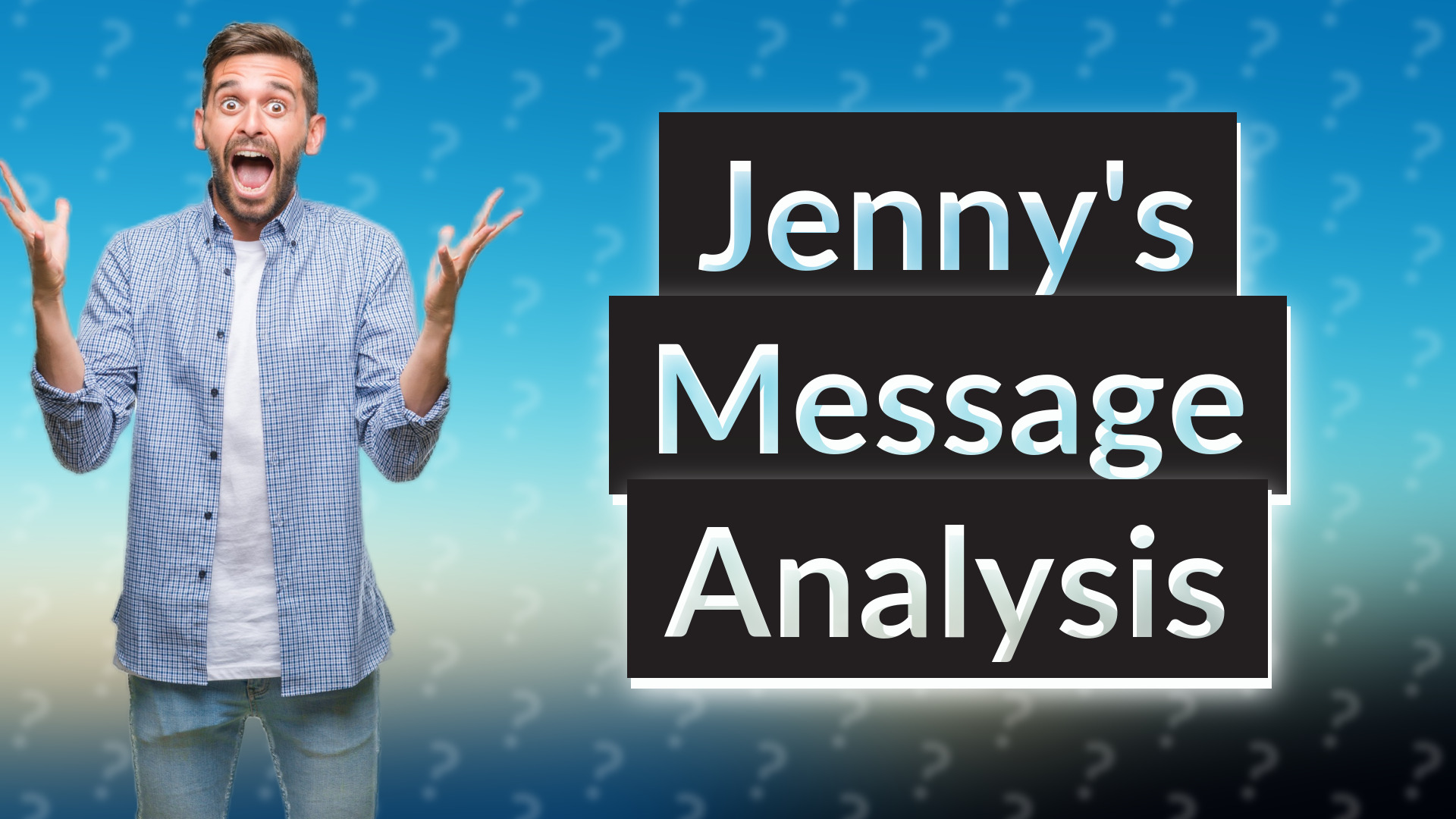 Jenny's Message Analysis