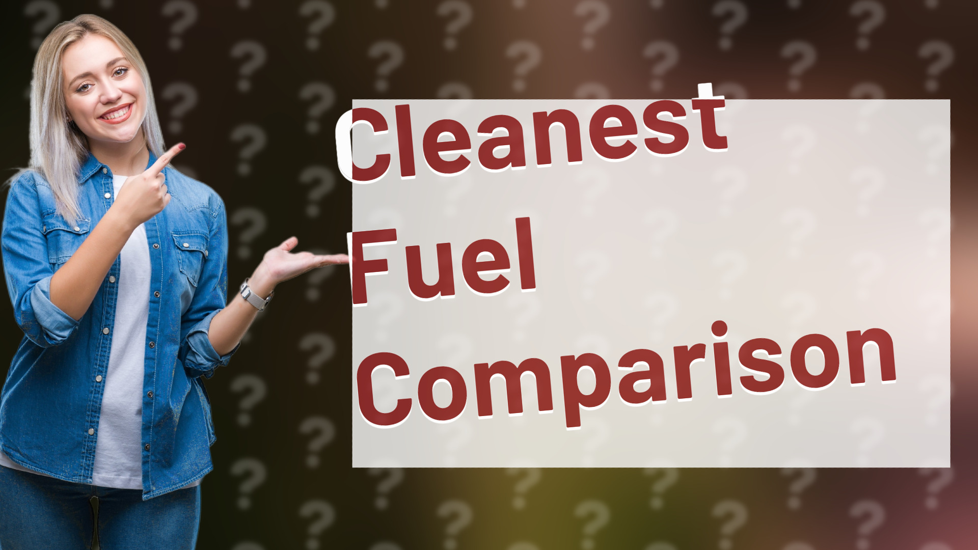 Cleanest Fuel Comparison