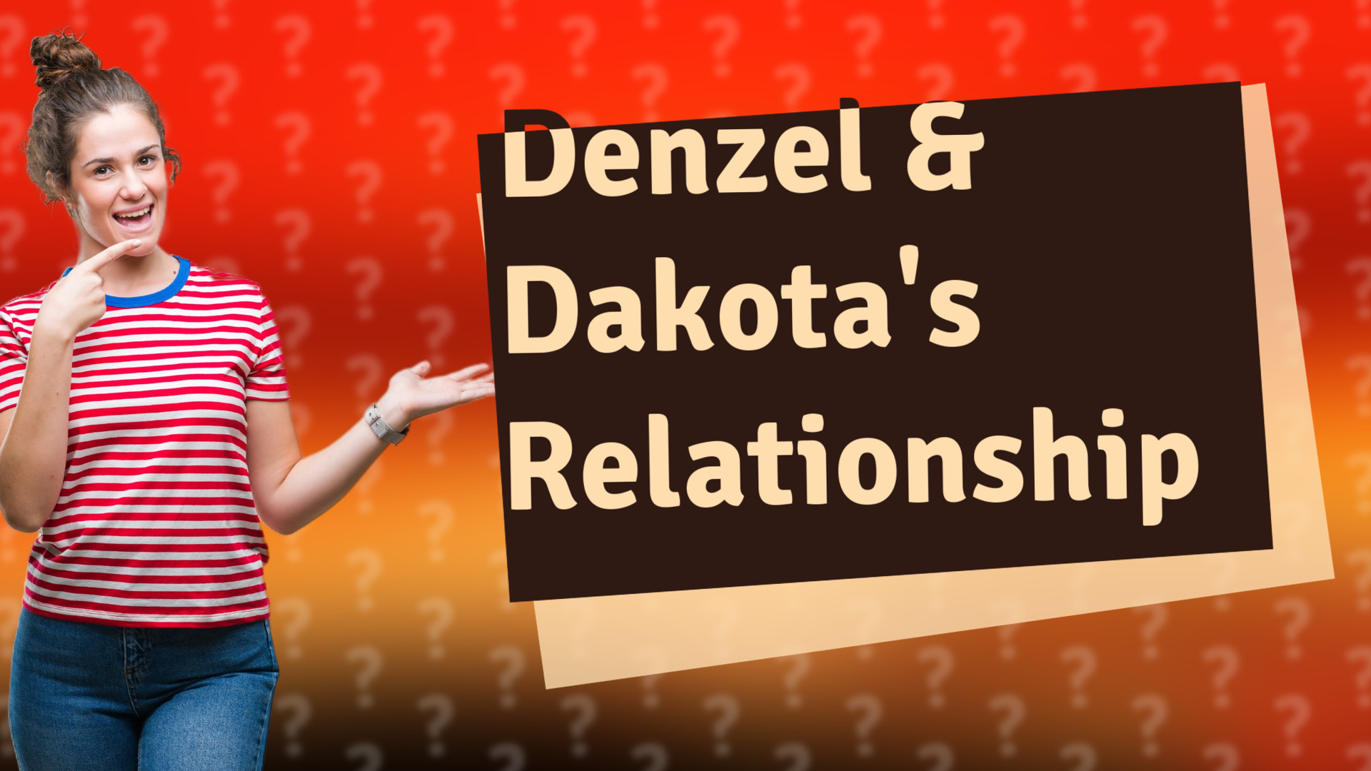 Denzel & Dakota's Relationship