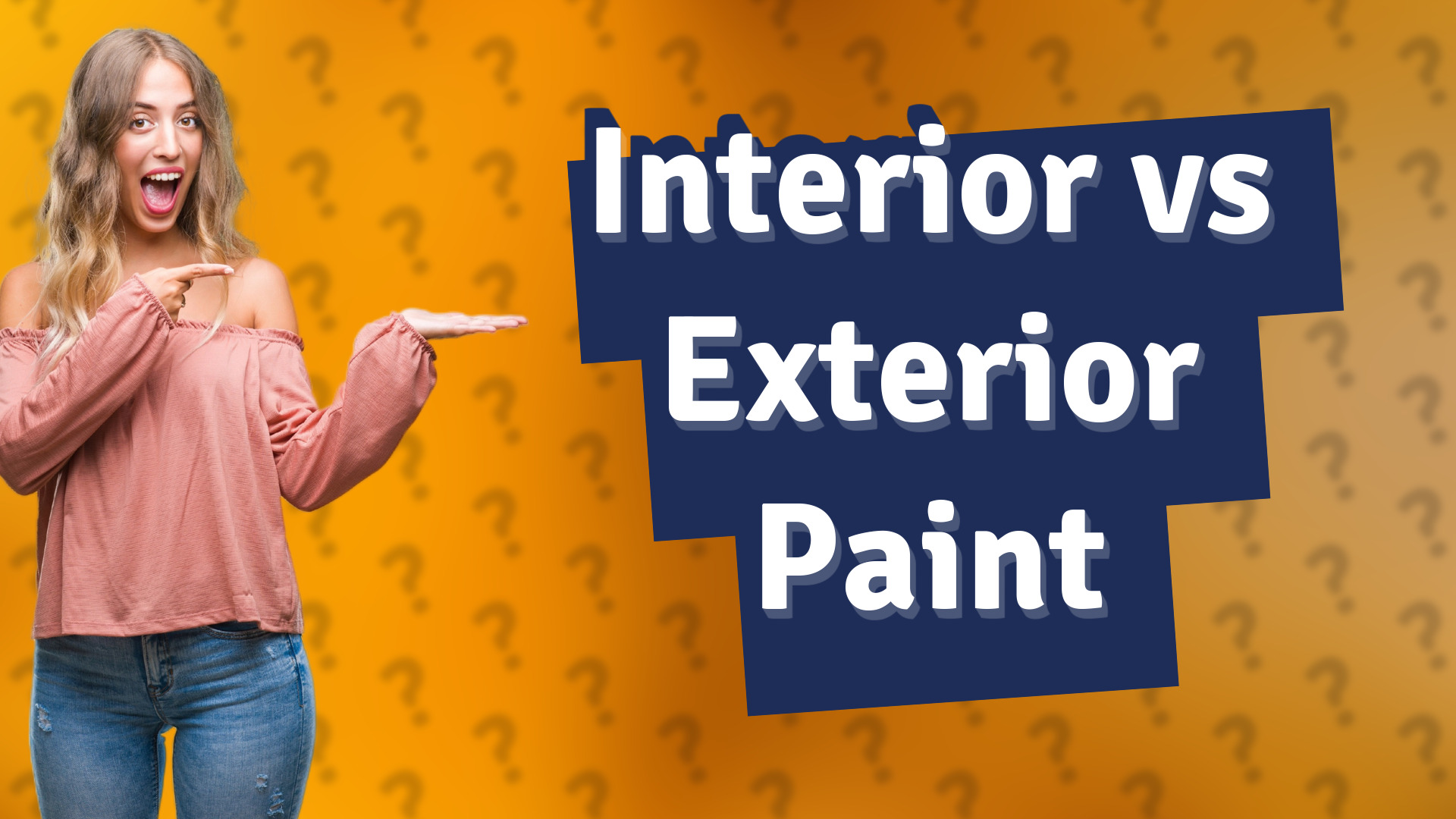 Interior vs Exterior Paint