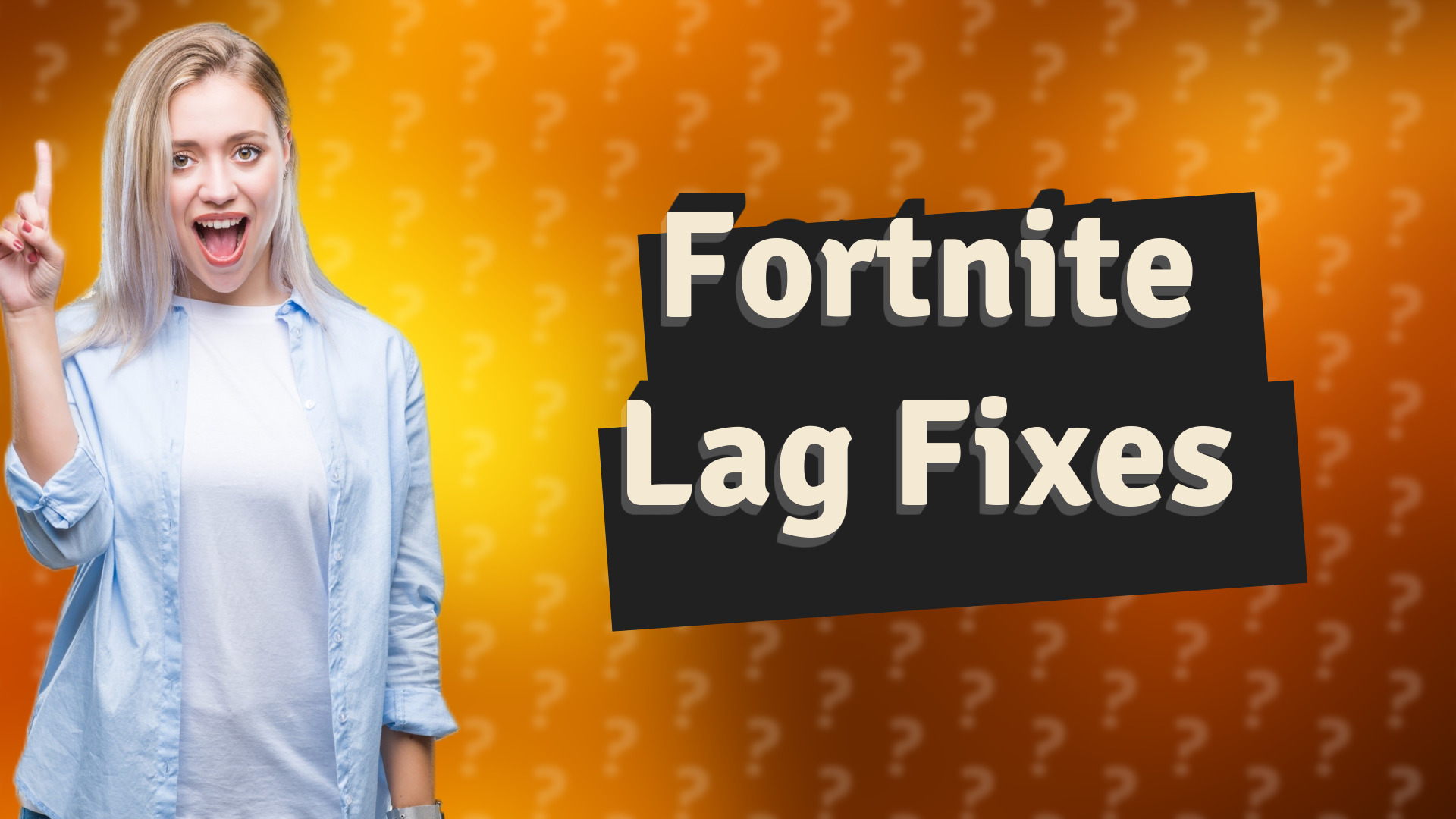 Fortnite Lag Fixes