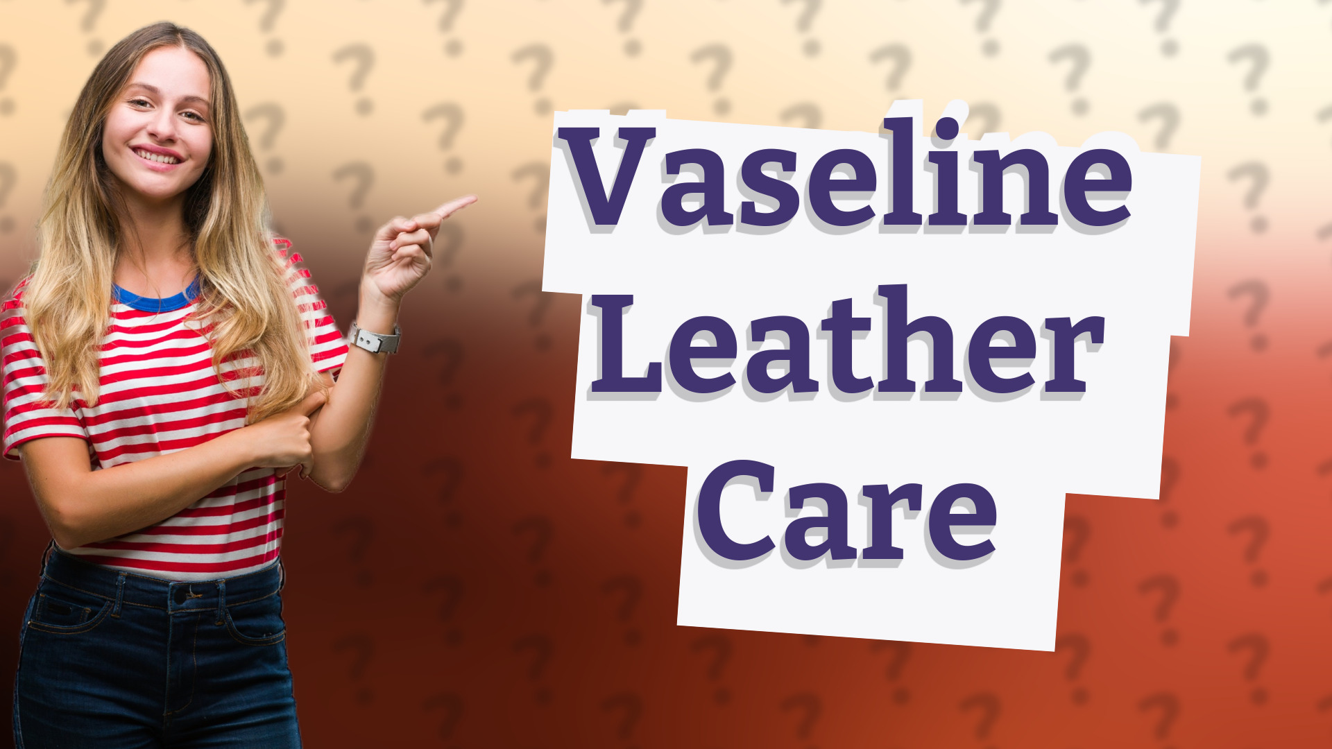 Vaseline Leather Care