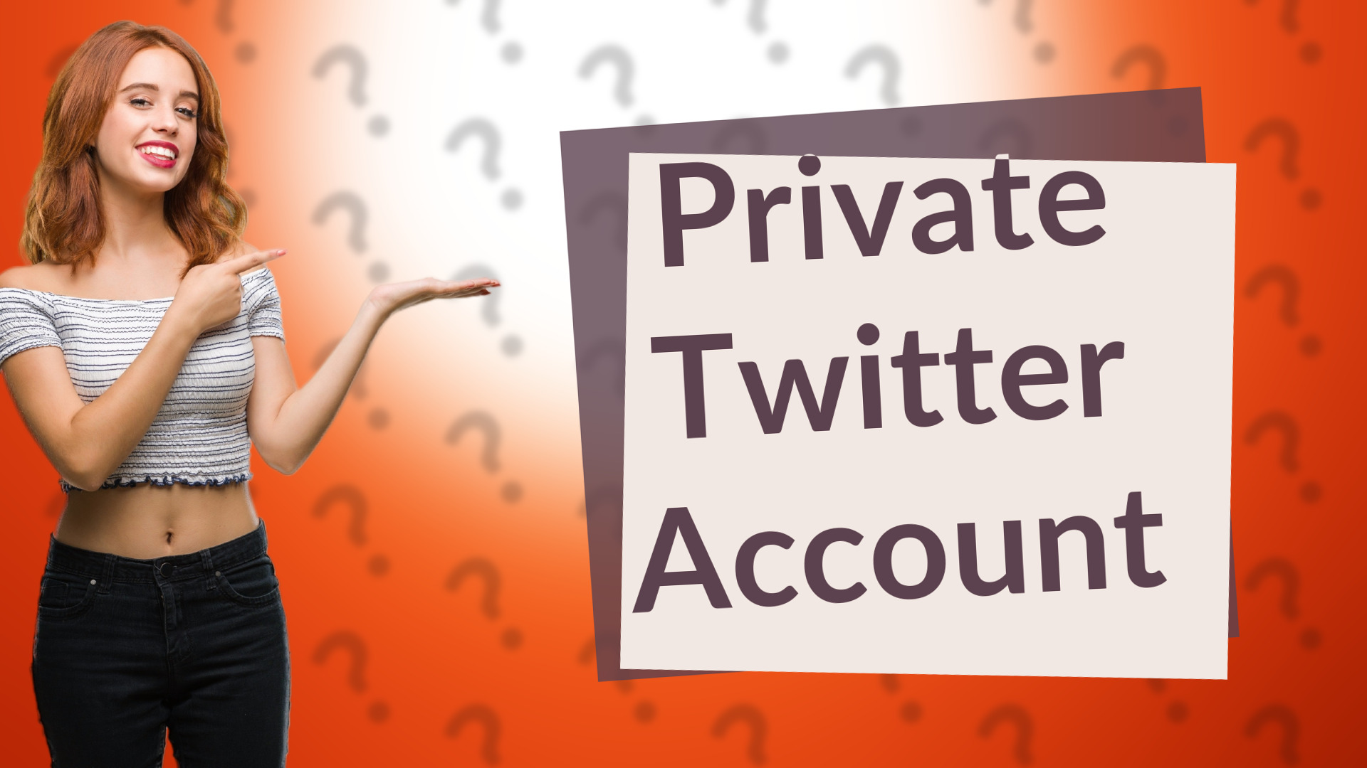 Private Twitter Account