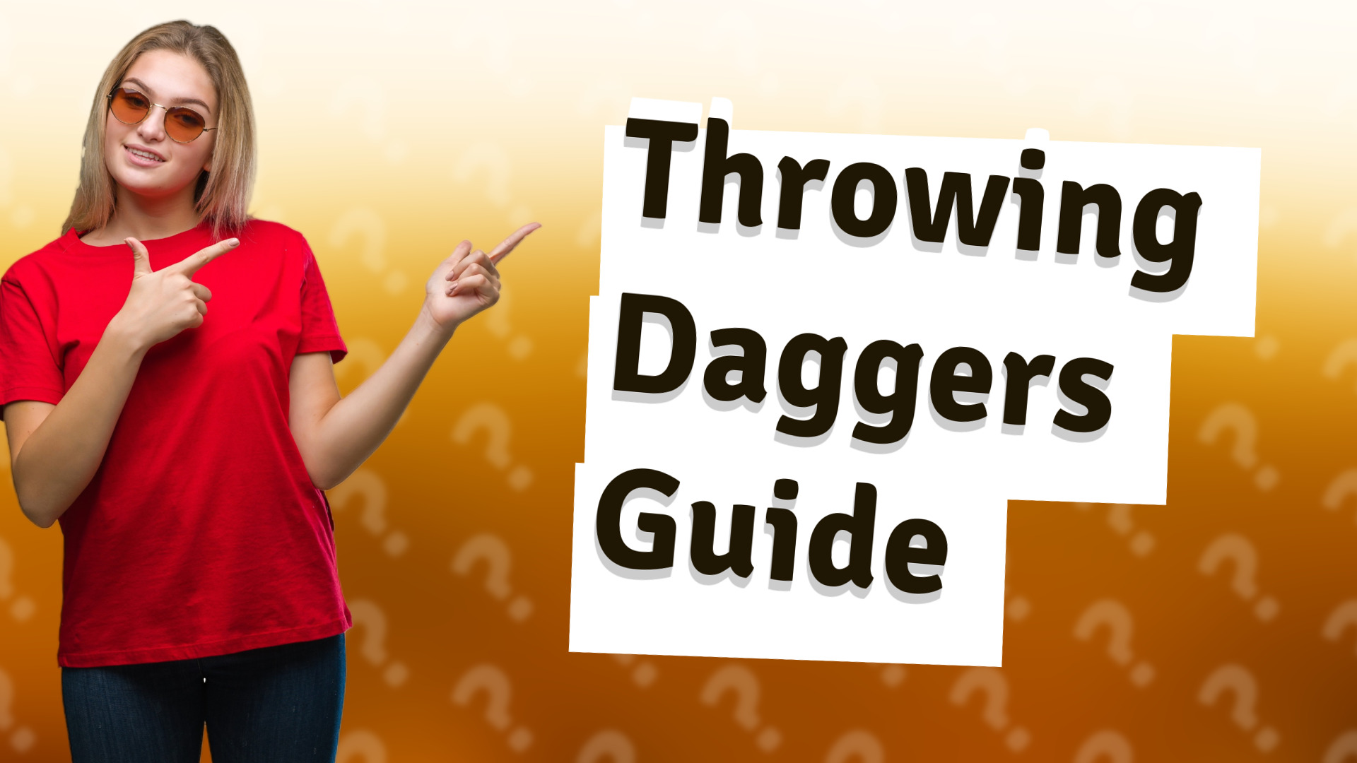 Throwing Daggers Guide