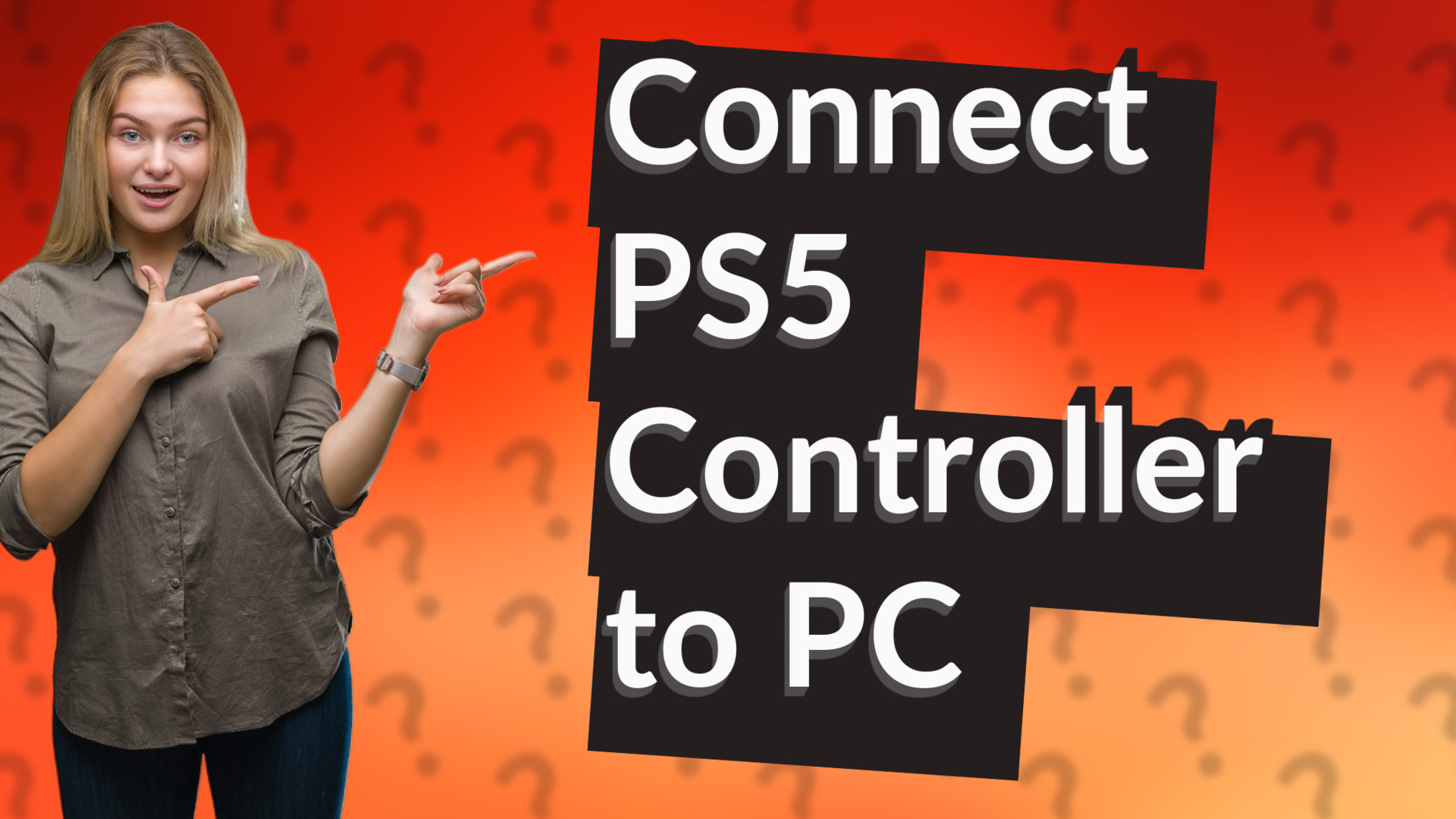 Connect PS5 Controller to PC