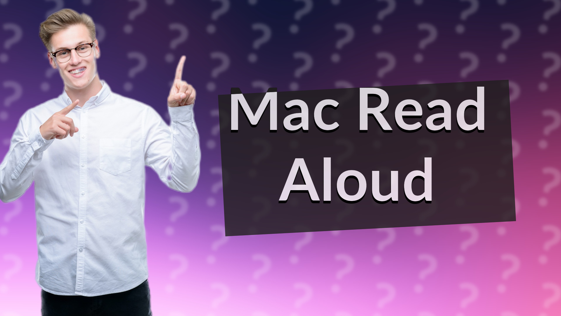 Mac Read Aloud