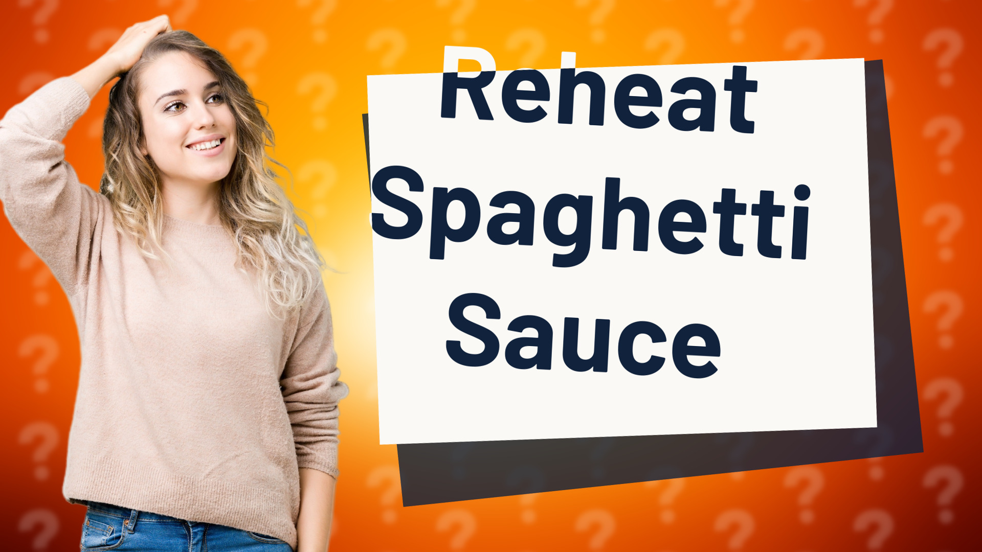 Reheat Spaghetti Sauce