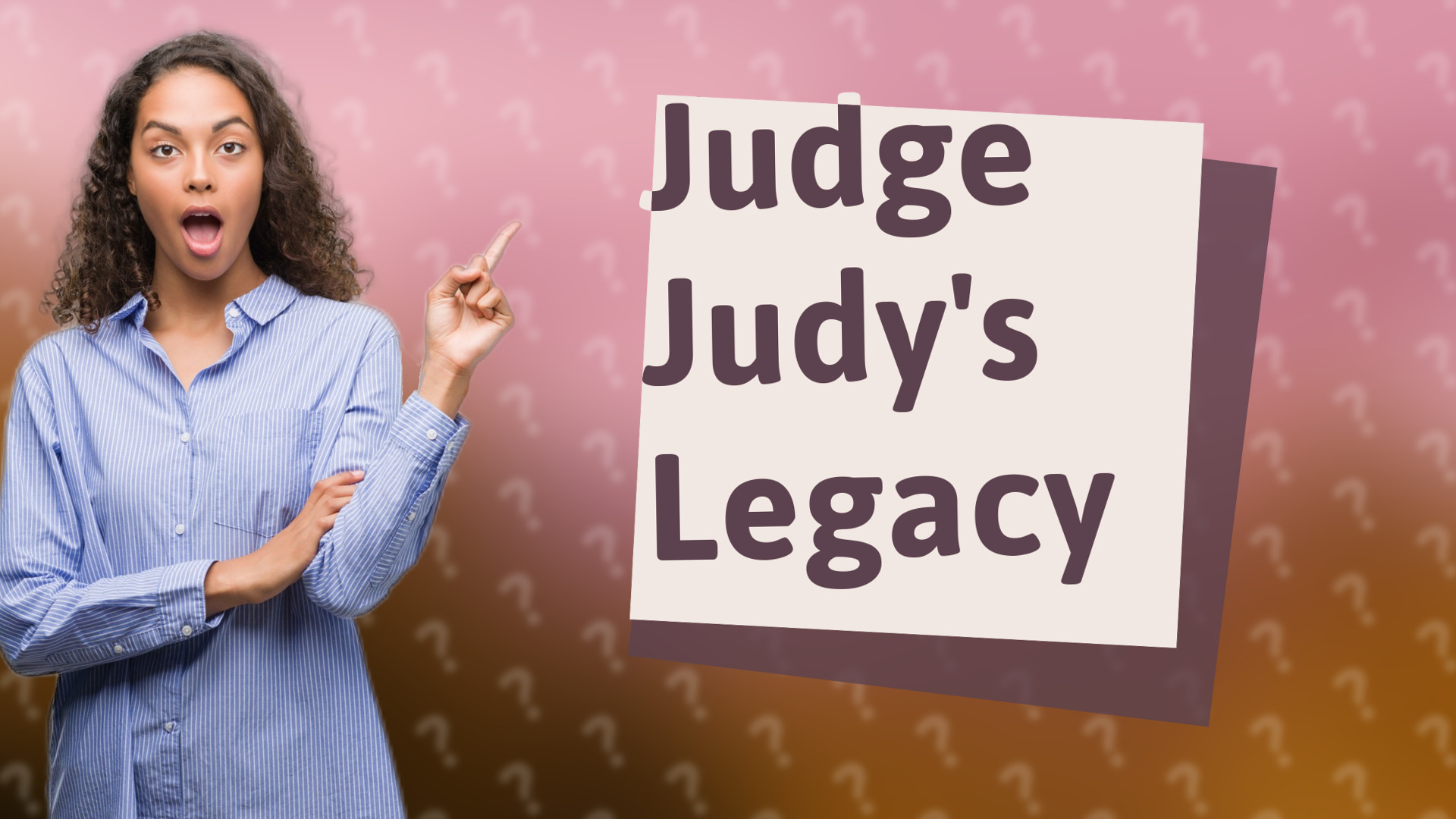 Judge Judy's Legacy