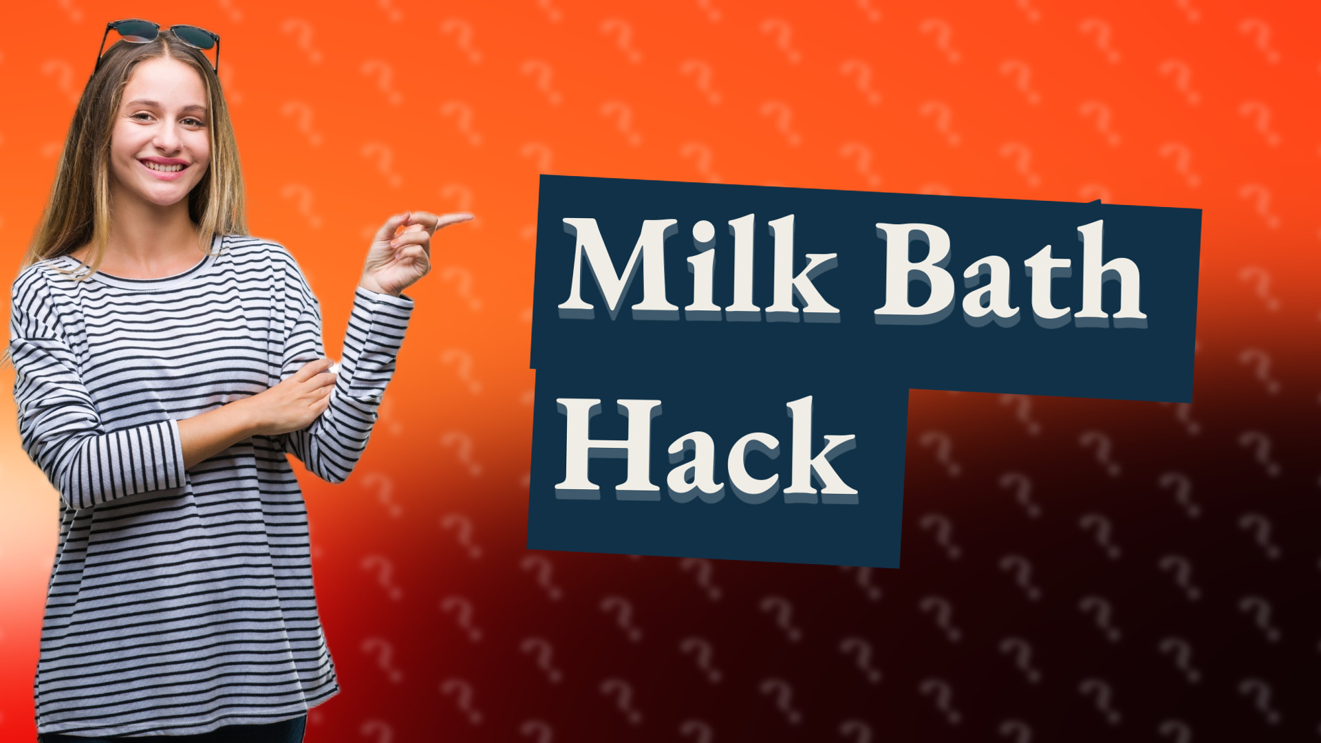 Milk Bath Hack