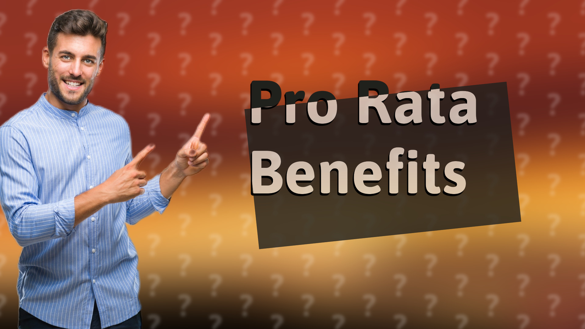 Pro Rata Benefits