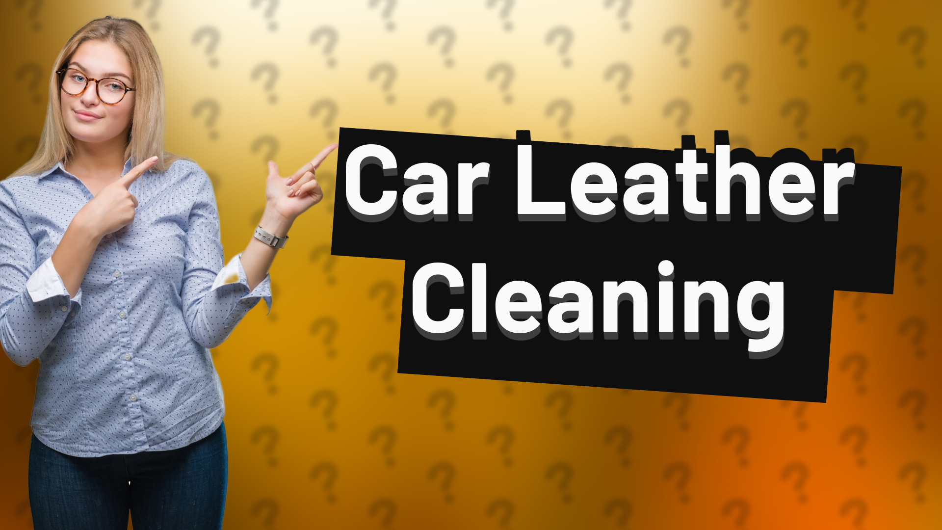 Car Leather Cleaning