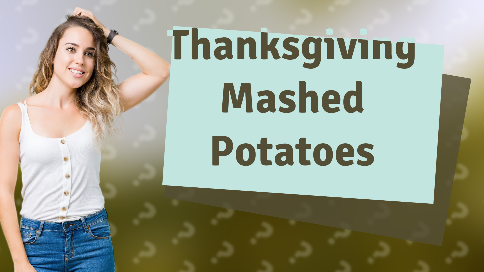Thanksgiving Mashed Potatoes