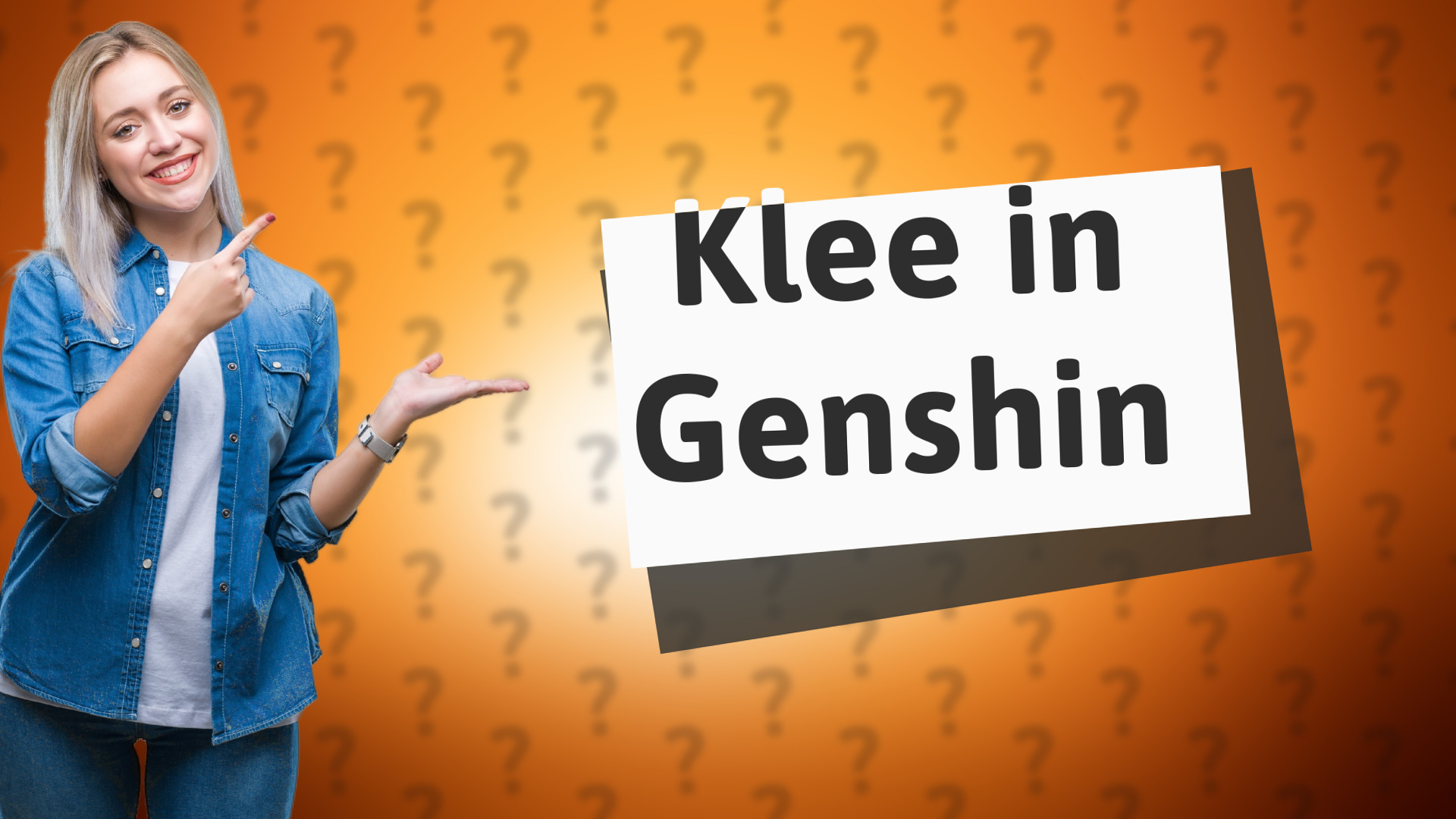 Klee in Genshin