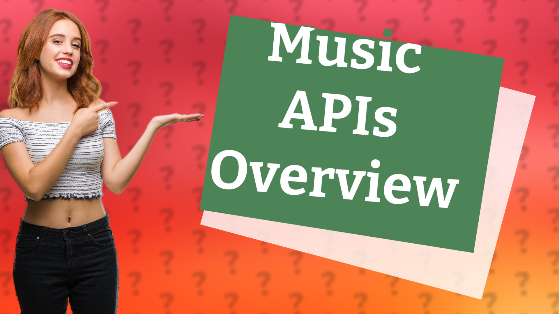 Music APIs Overview