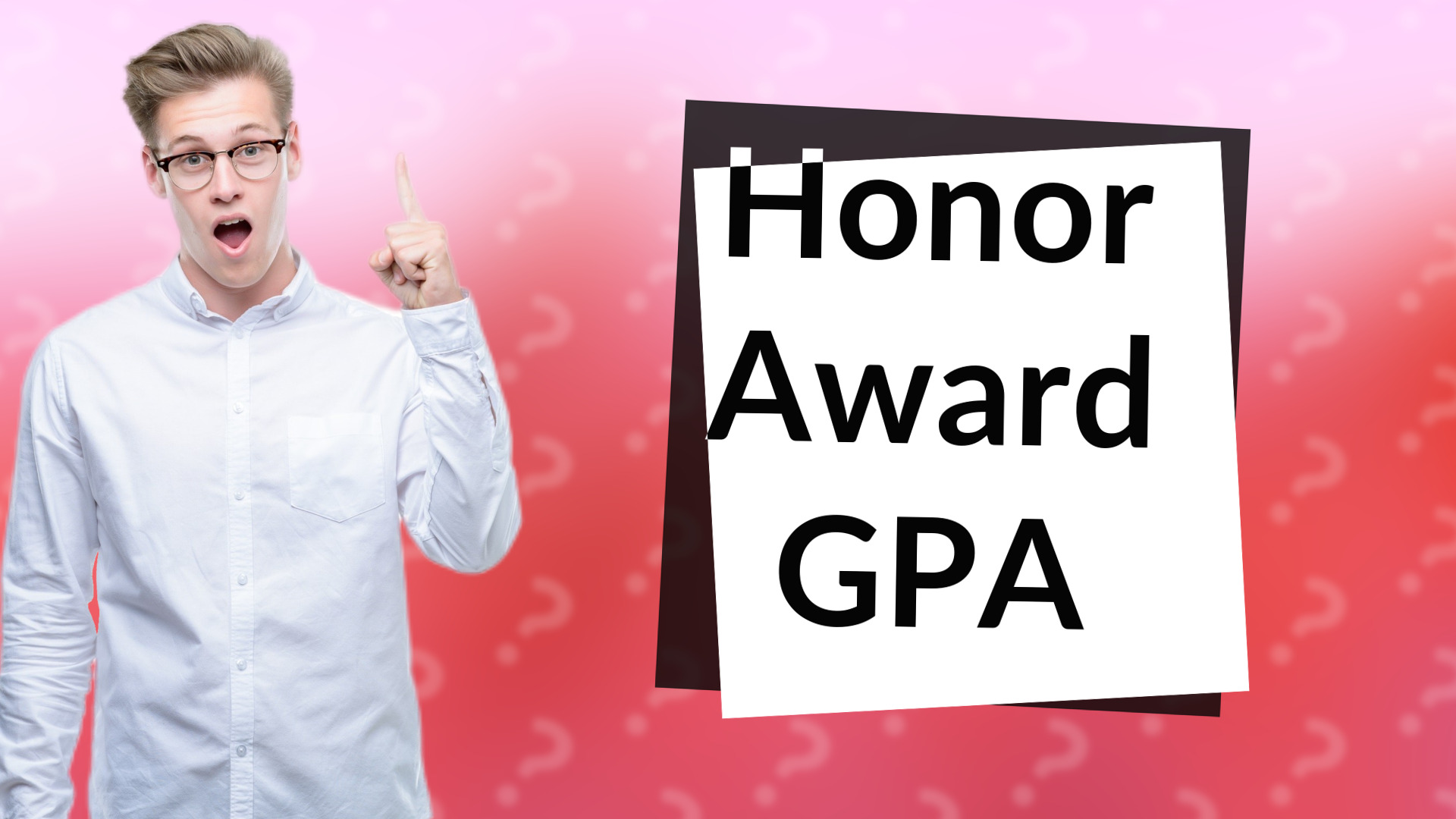 Honor Award GPA