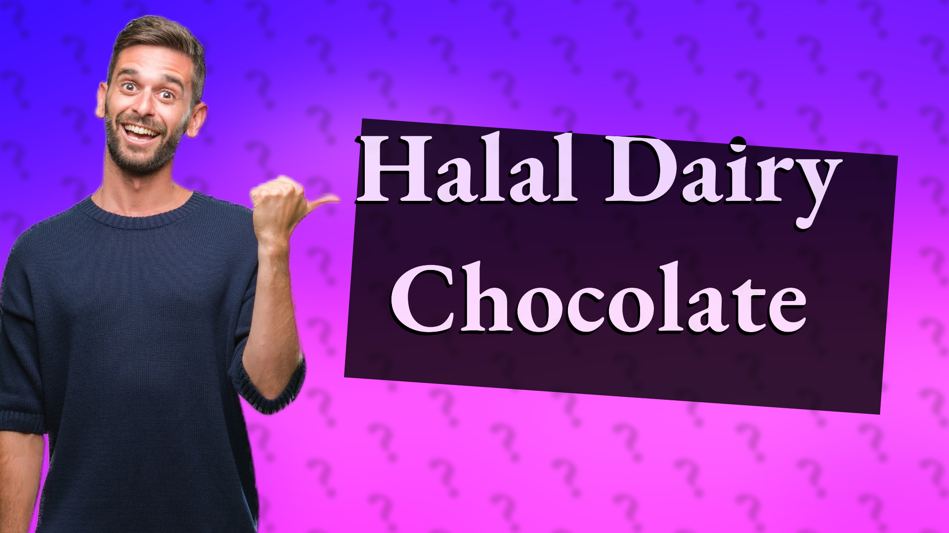Halal Dairy Chocolate