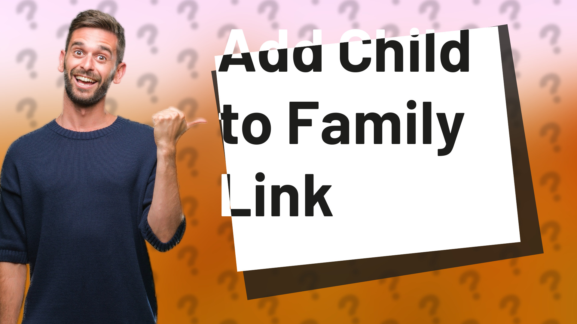 Add Child to Family Link
