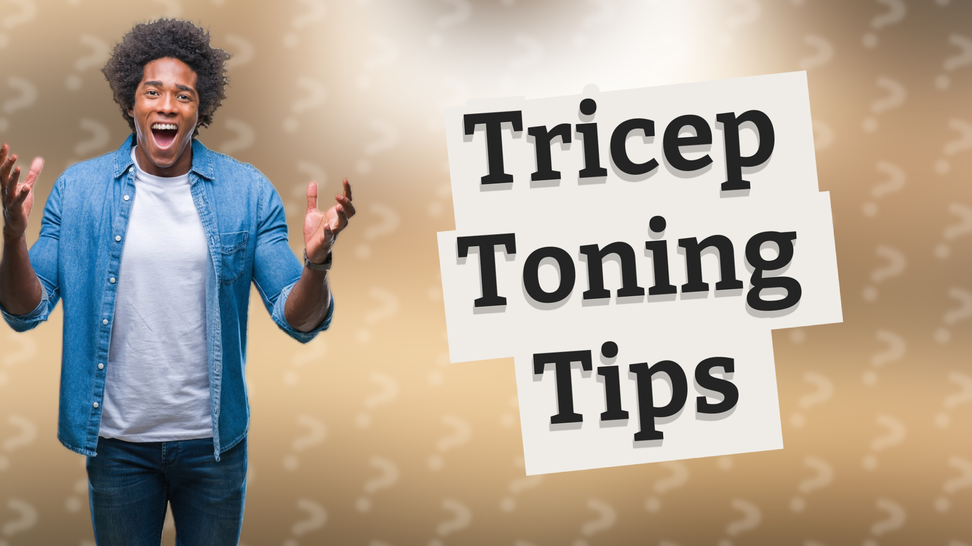 Tricep Toning Tips