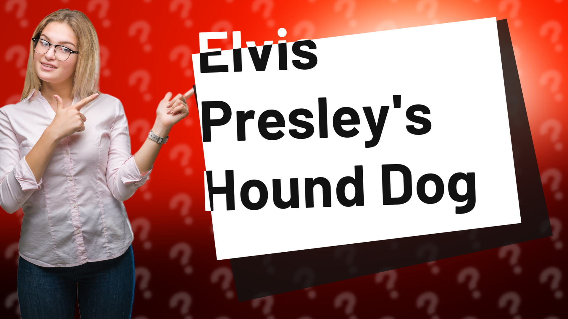Elvis Presley's Hound Dog