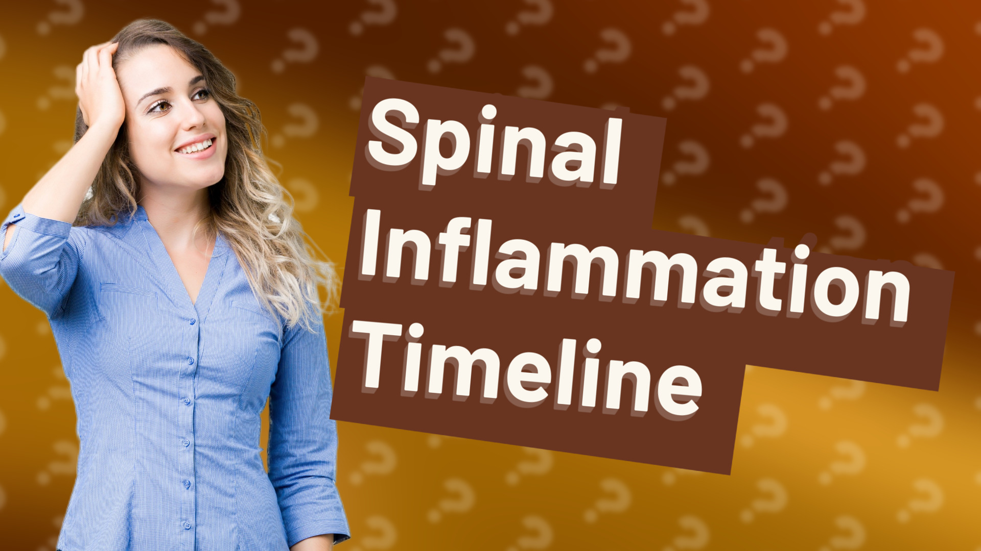 Spinal Inflammation Timeline