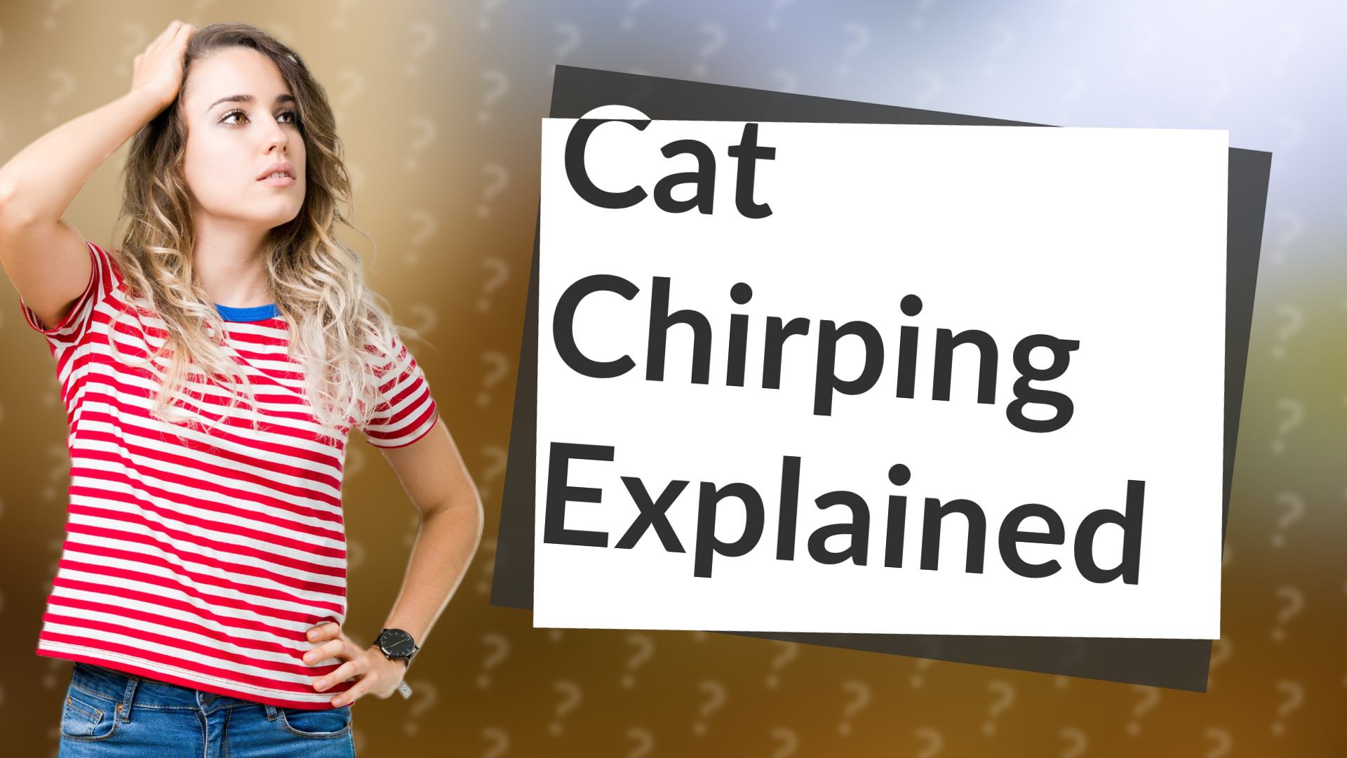 Cat Chirping Explained