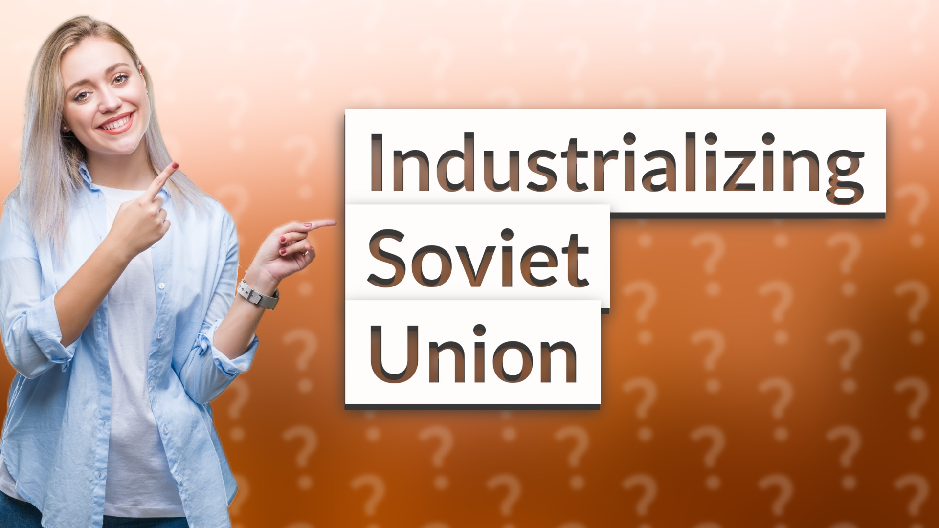 Industrializing Soviet Union