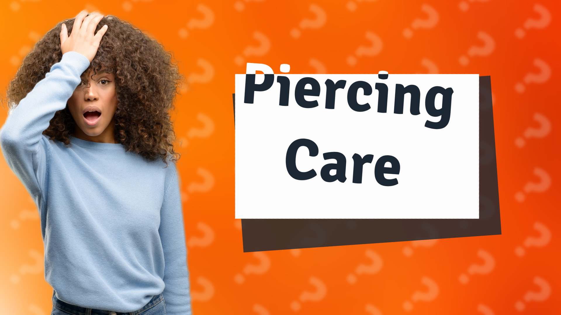 Piercing Care