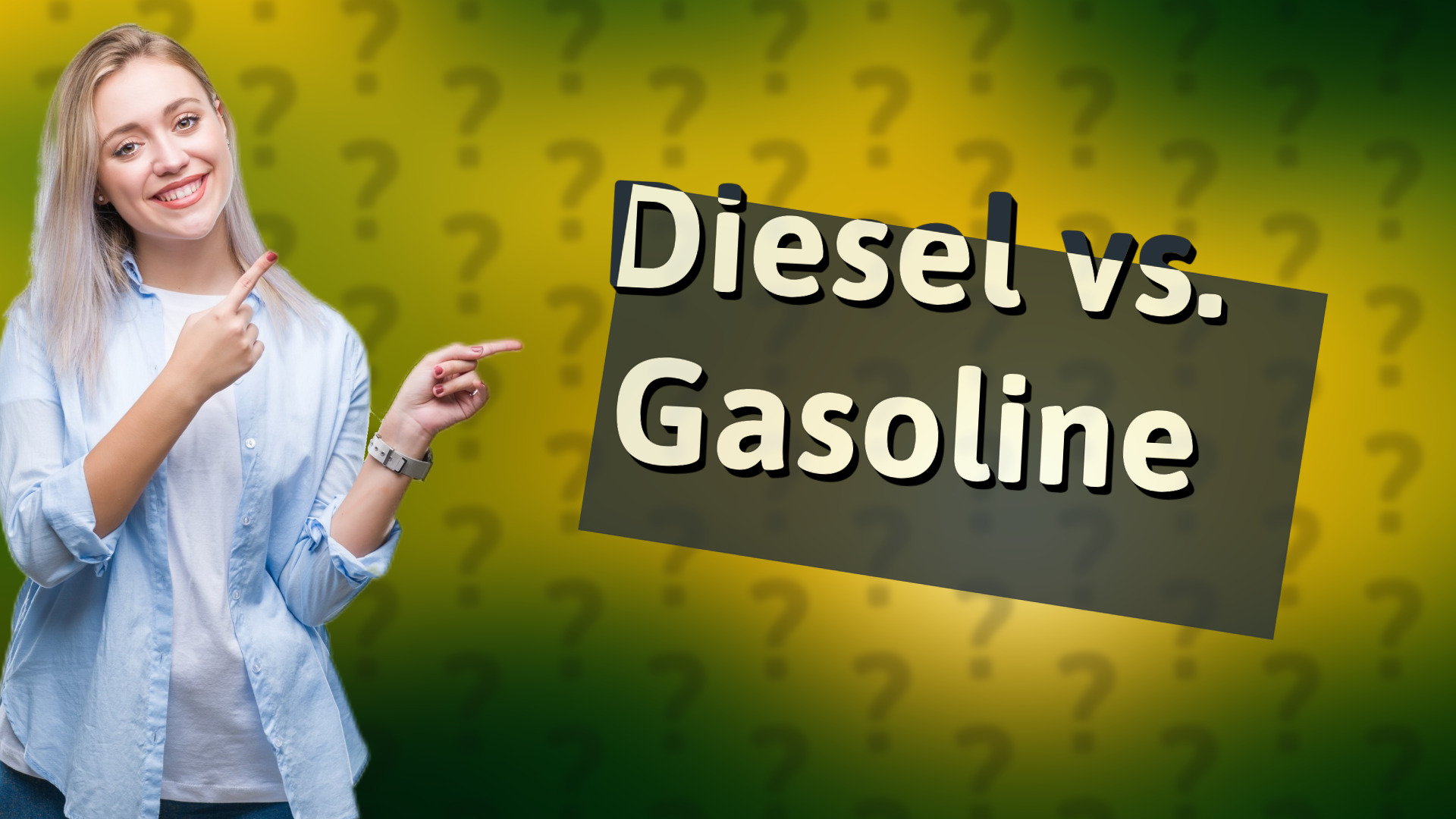 Diesel vs. Gasoline