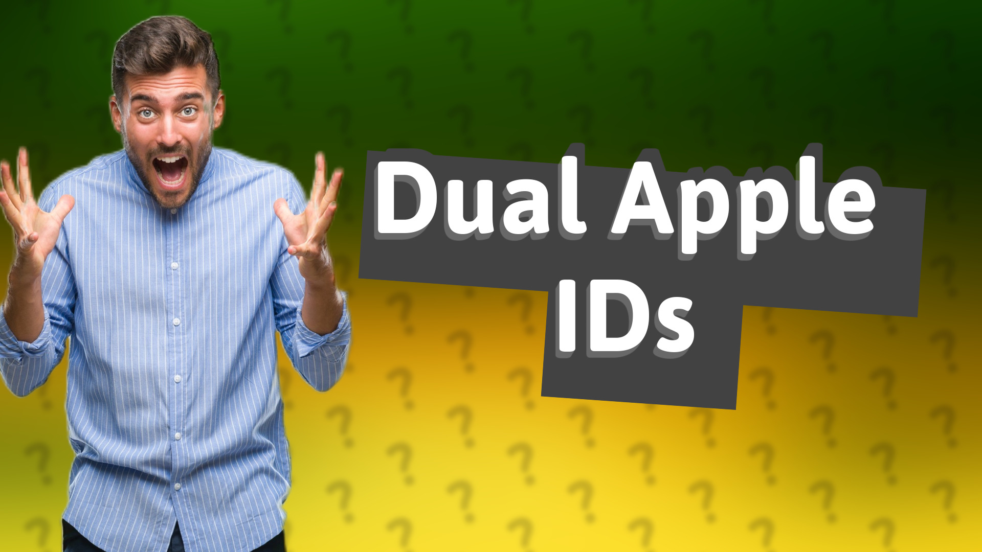 Dual Apple IDs
