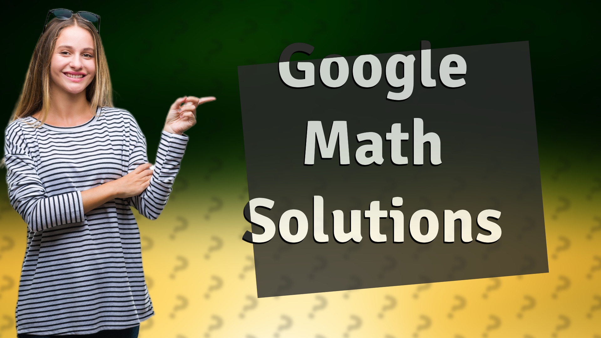 Google Math Solutions
