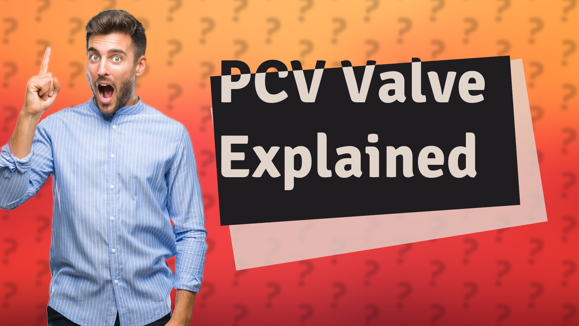 PCV Valve Explained