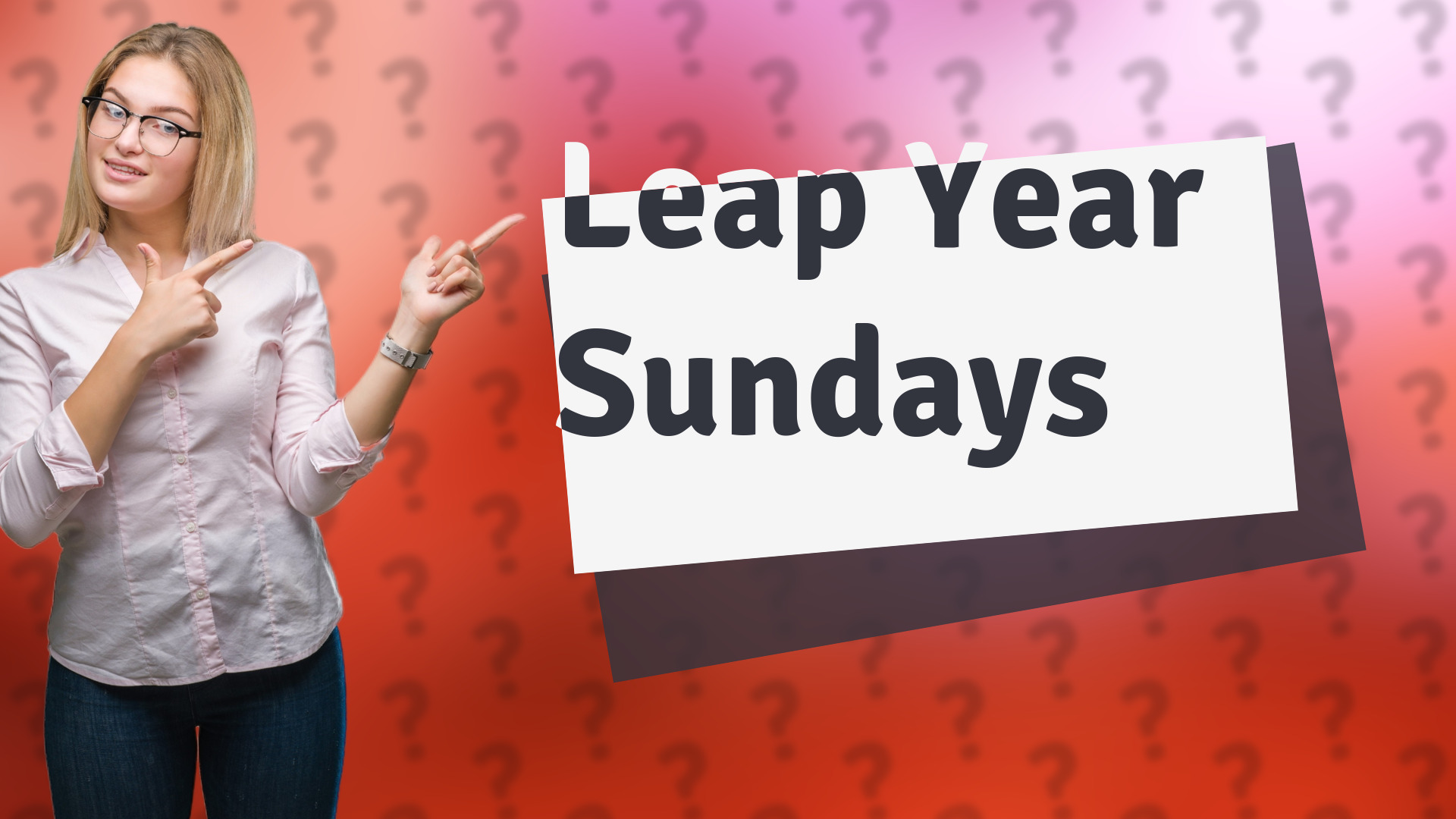 Leap Year Sundays