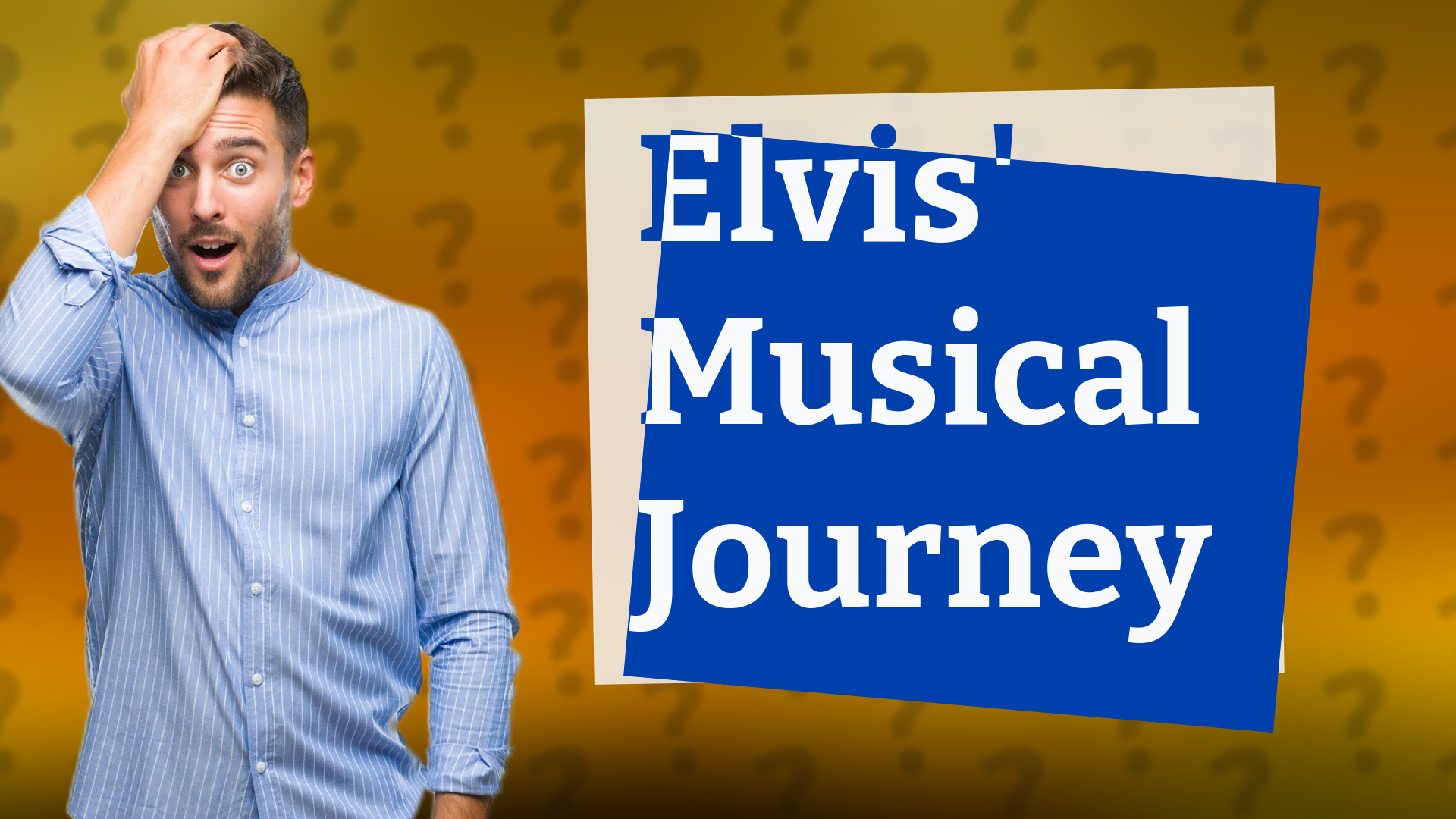 Elvis' Musical Journey