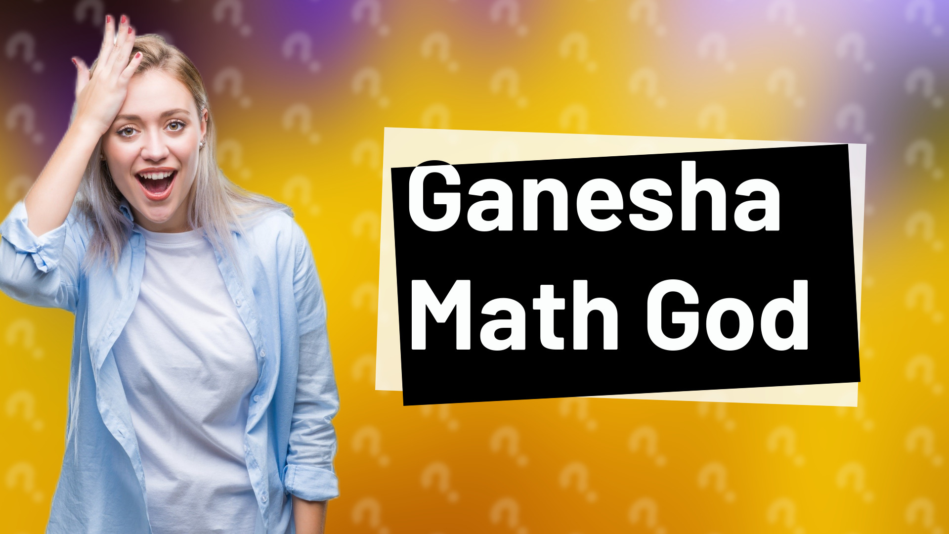 Ganesha Math God