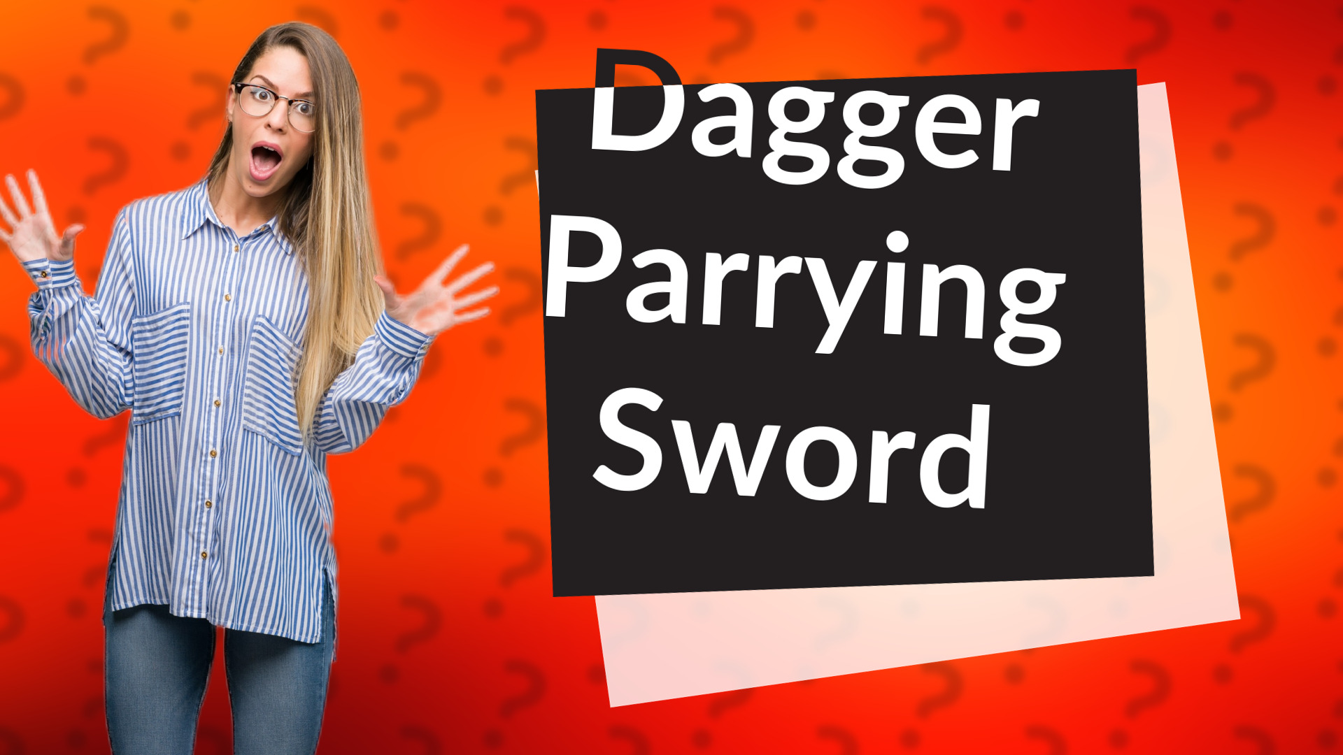 Dagger Parrying Sword