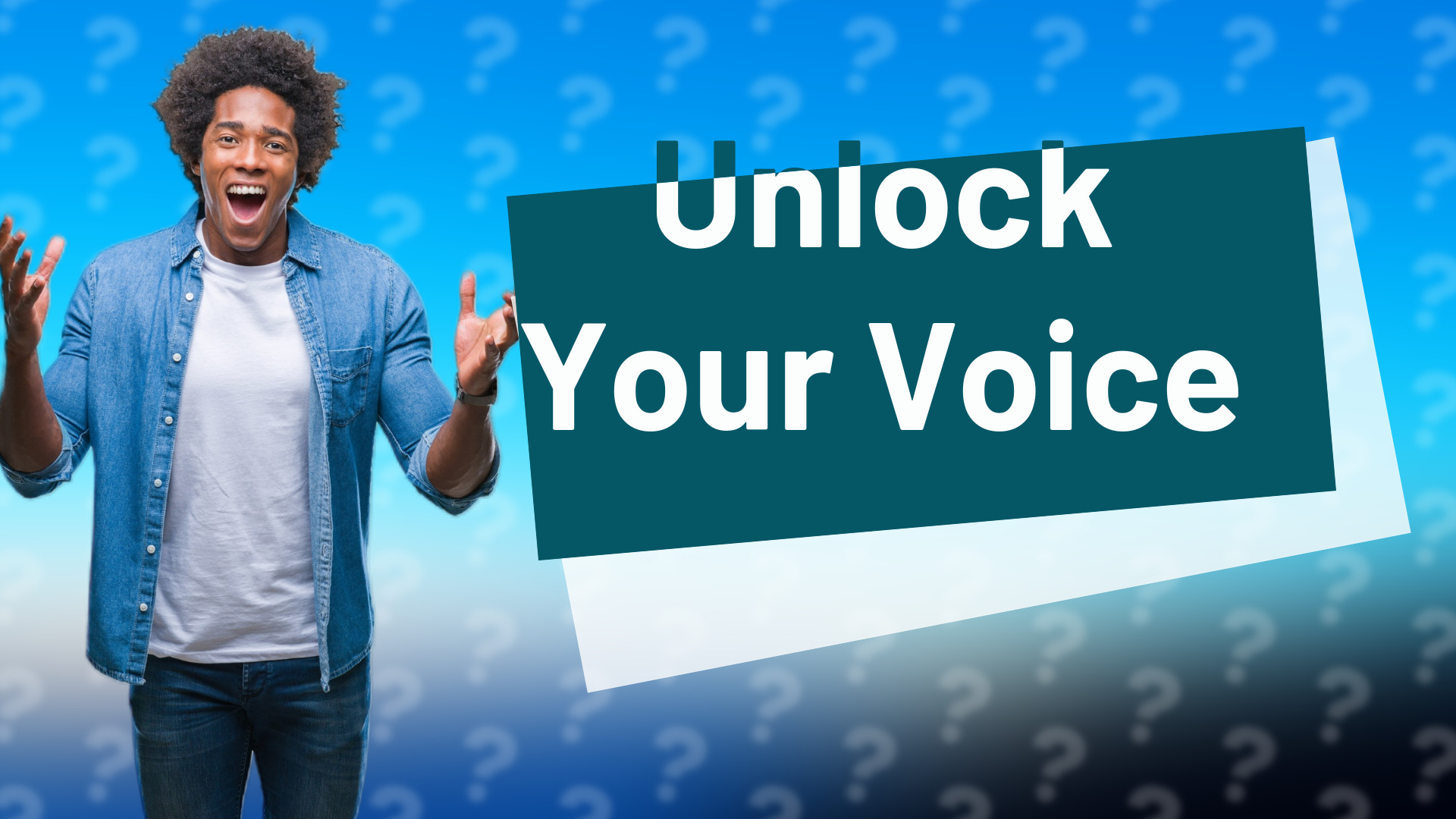 Unlock Your Voice