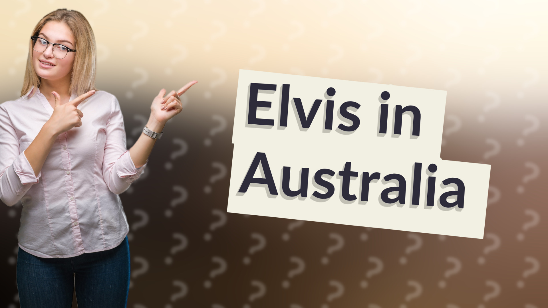 Elvis in Australia
