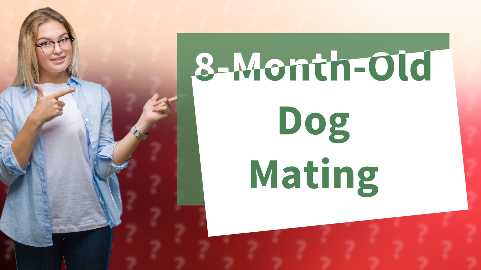 8-Month-Old Dog Mating