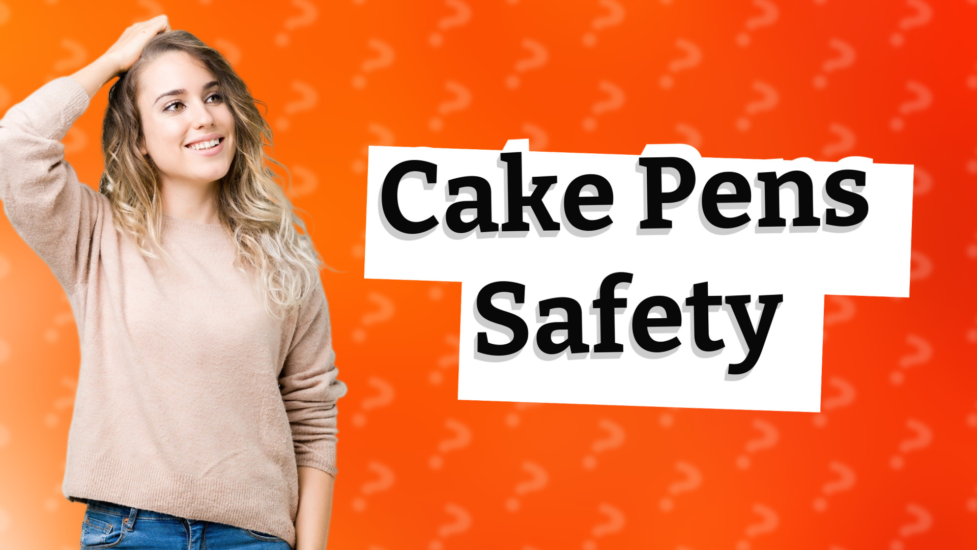 Cake Pens Safety