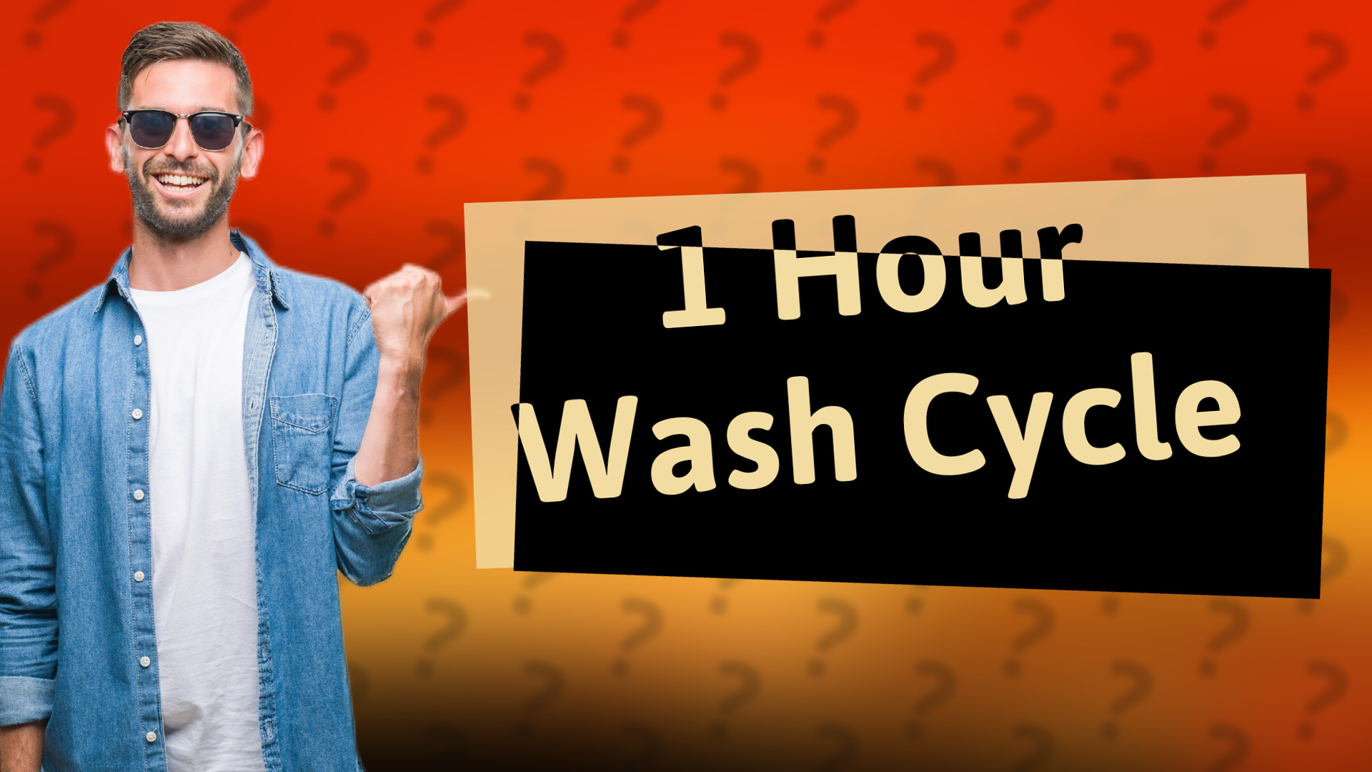 1 Hour Wash Cycle