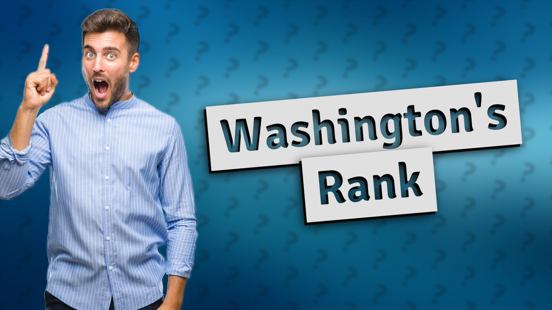 Washington's Rank