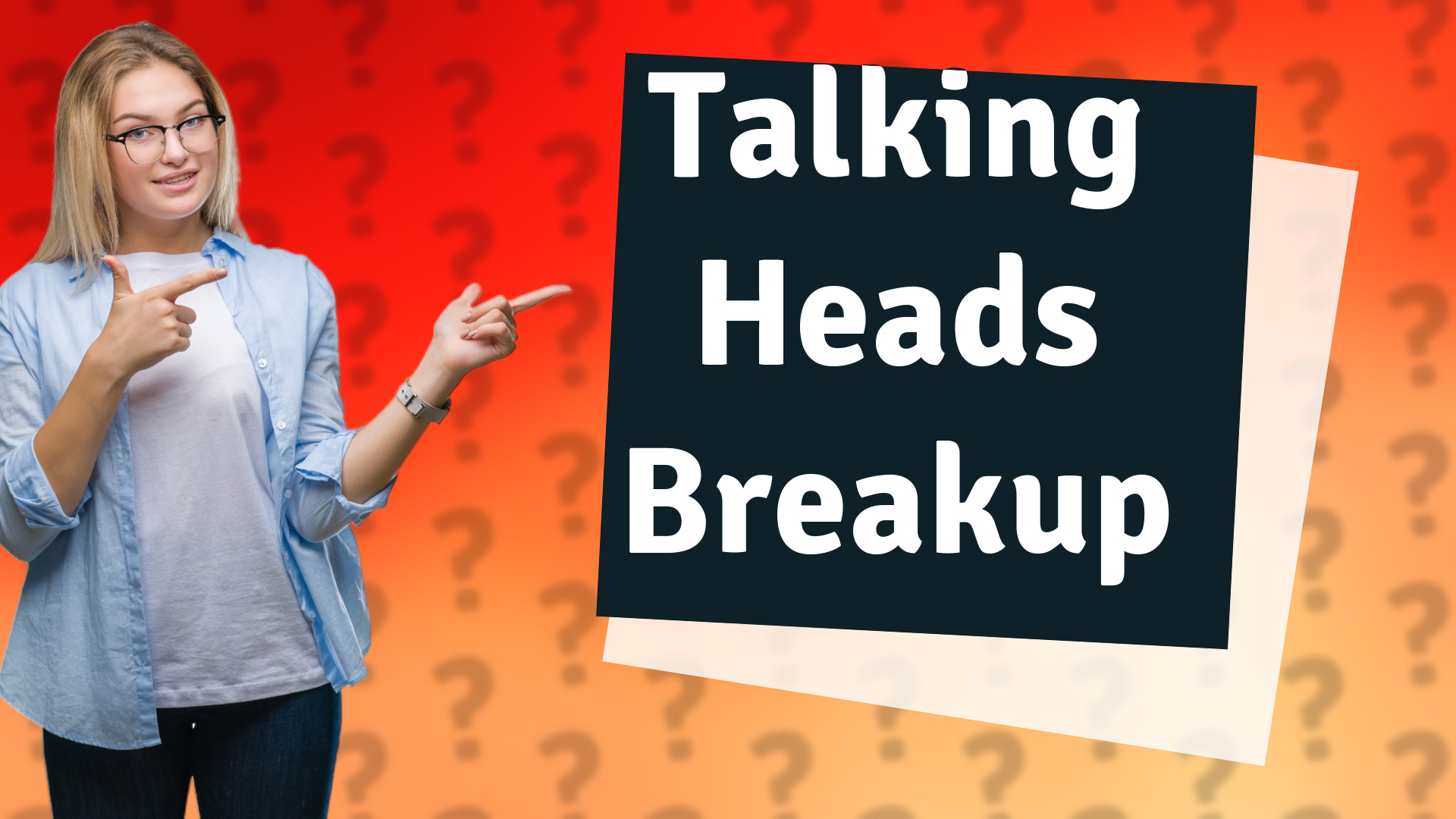 Talking Heads Breakup