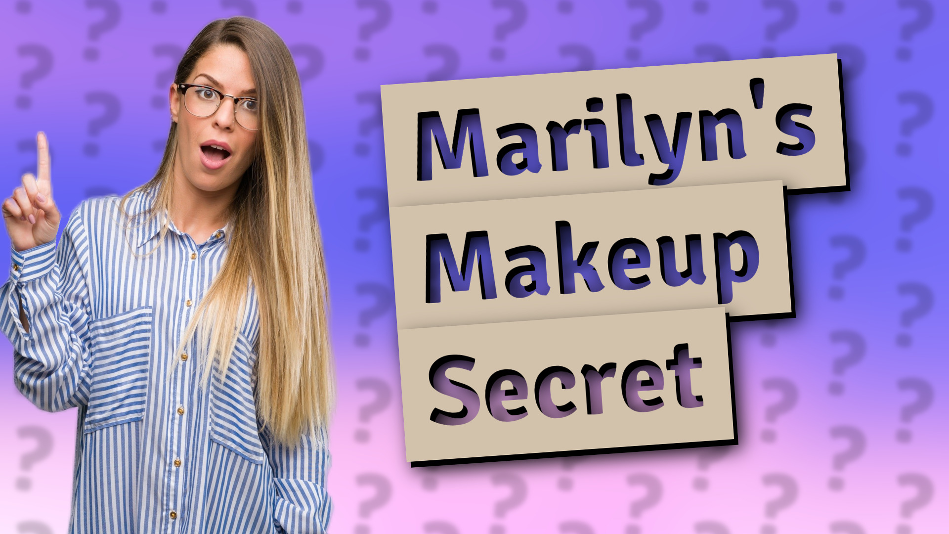 Marilyn's Makeup Secret