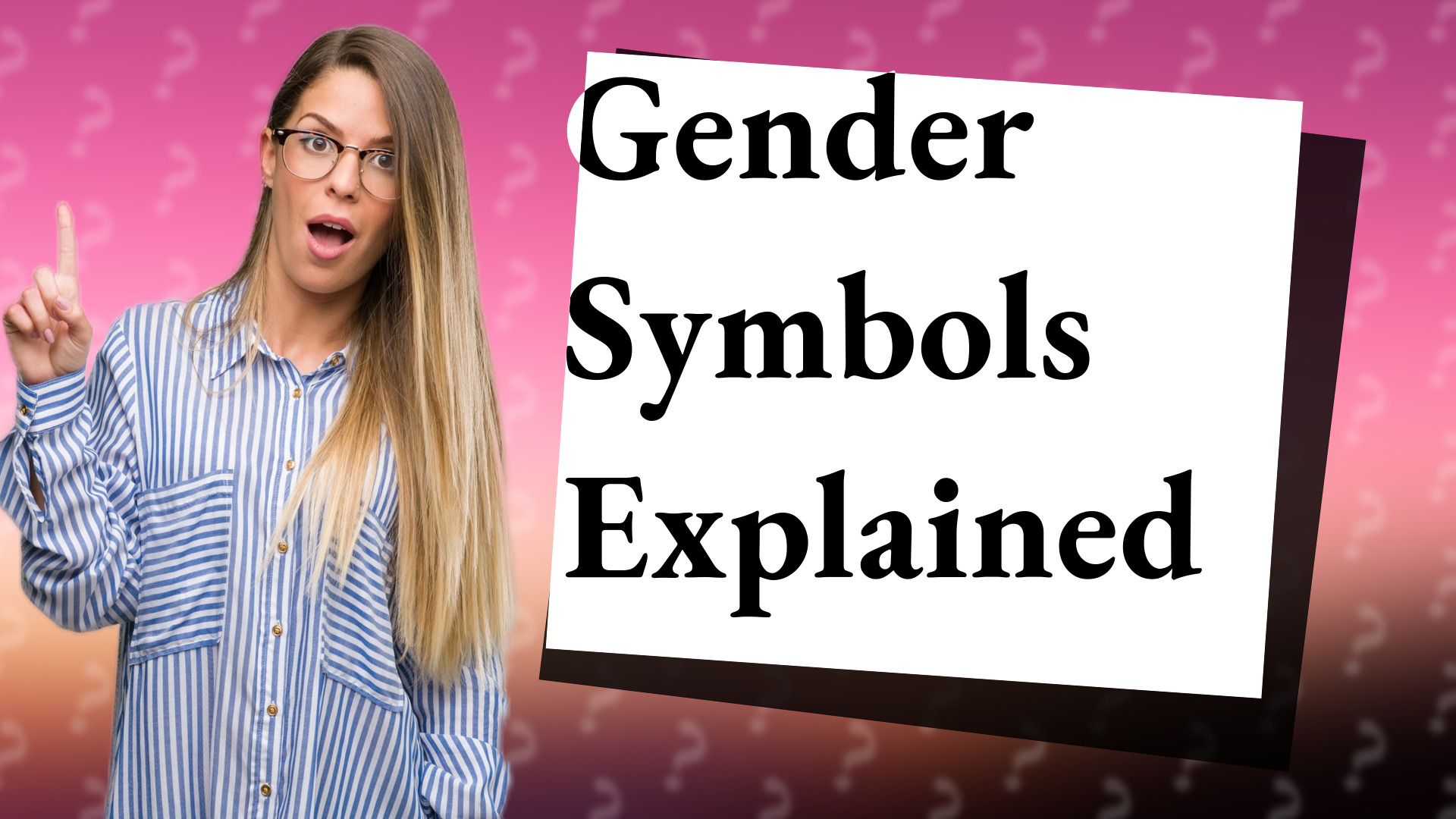 Gender Symbols Explained