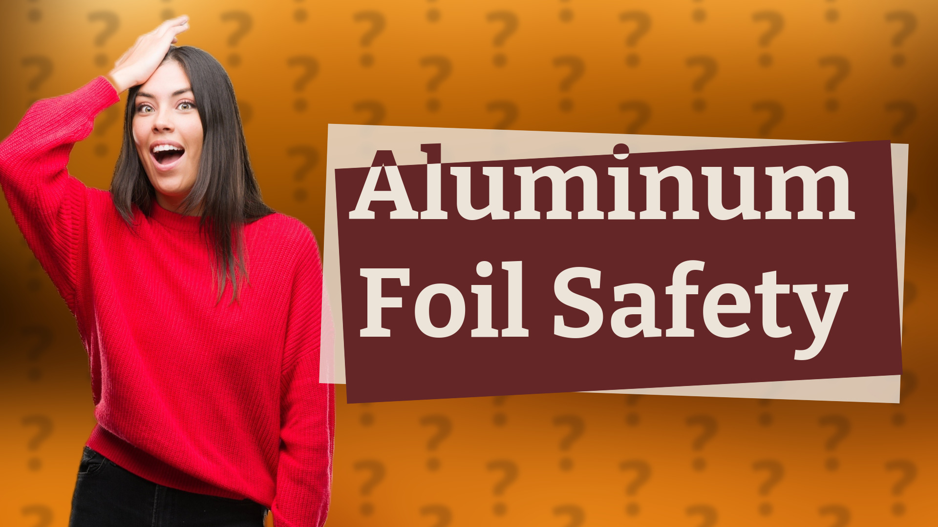 Aluminum Foil Safety