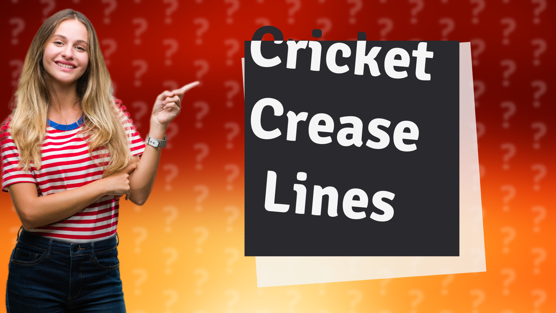 Cricket Crease Lines