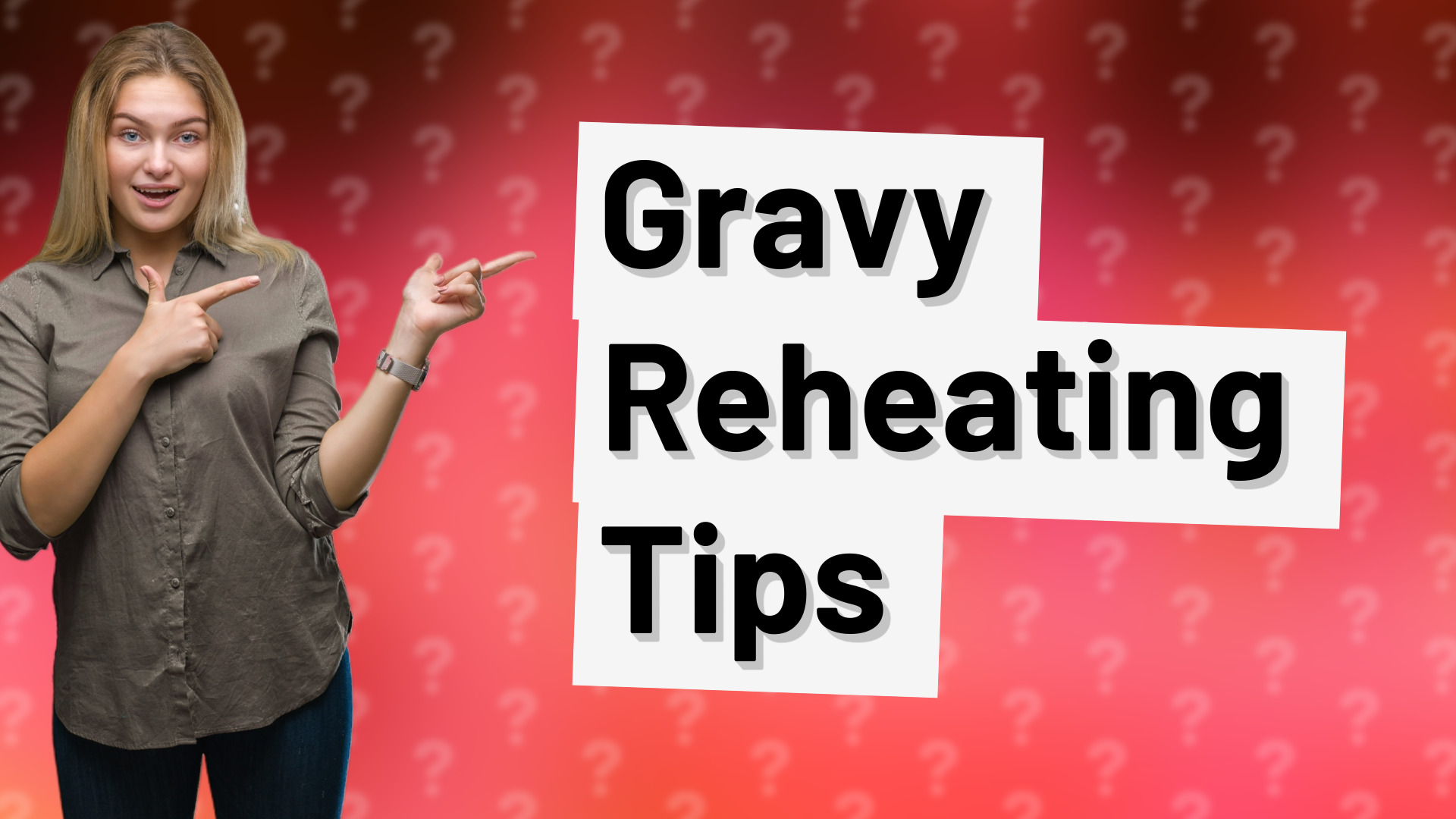 Gravy Reheating Tips