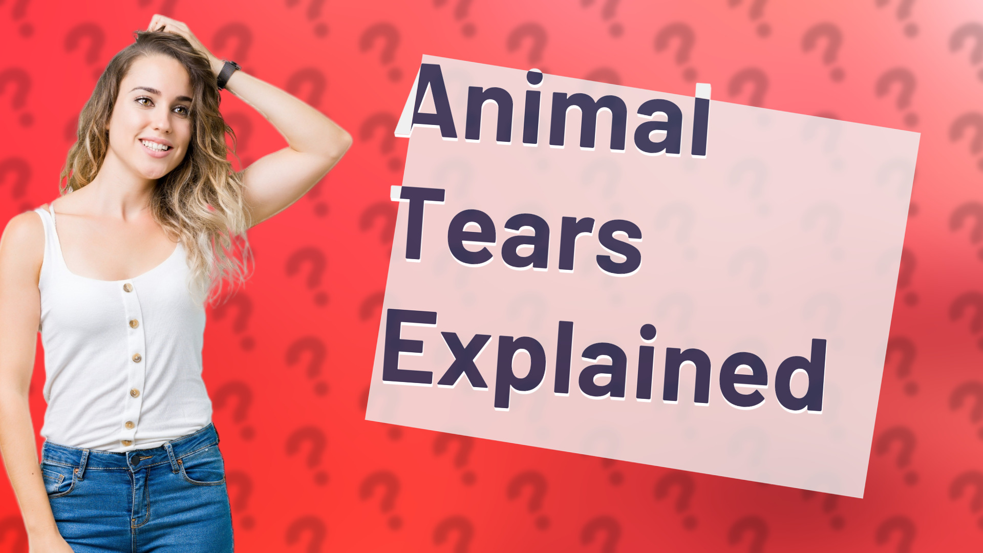 Animal Tears Explained